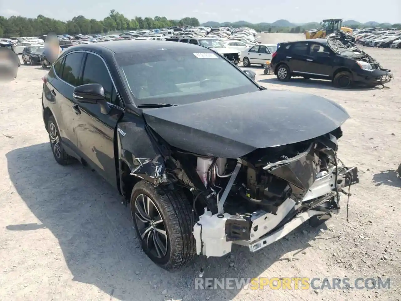 1 Photograph of a damaged car JTEAAAAH3MJ014790 TOYOTA VENZA 2021