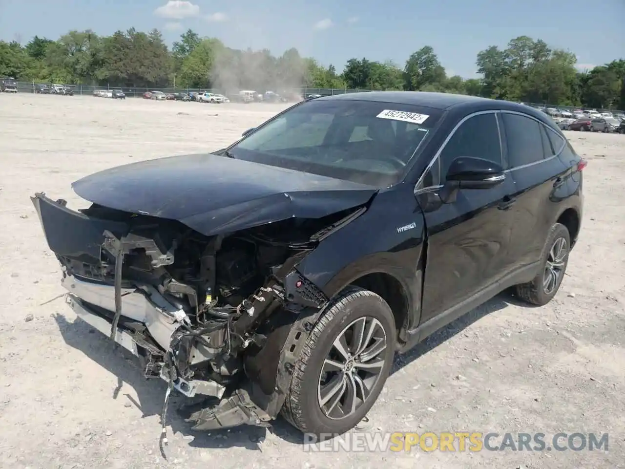 2 Photograph of a damaged car JTEAAAAH3MJ014790 TOYOTA VENZA 2021