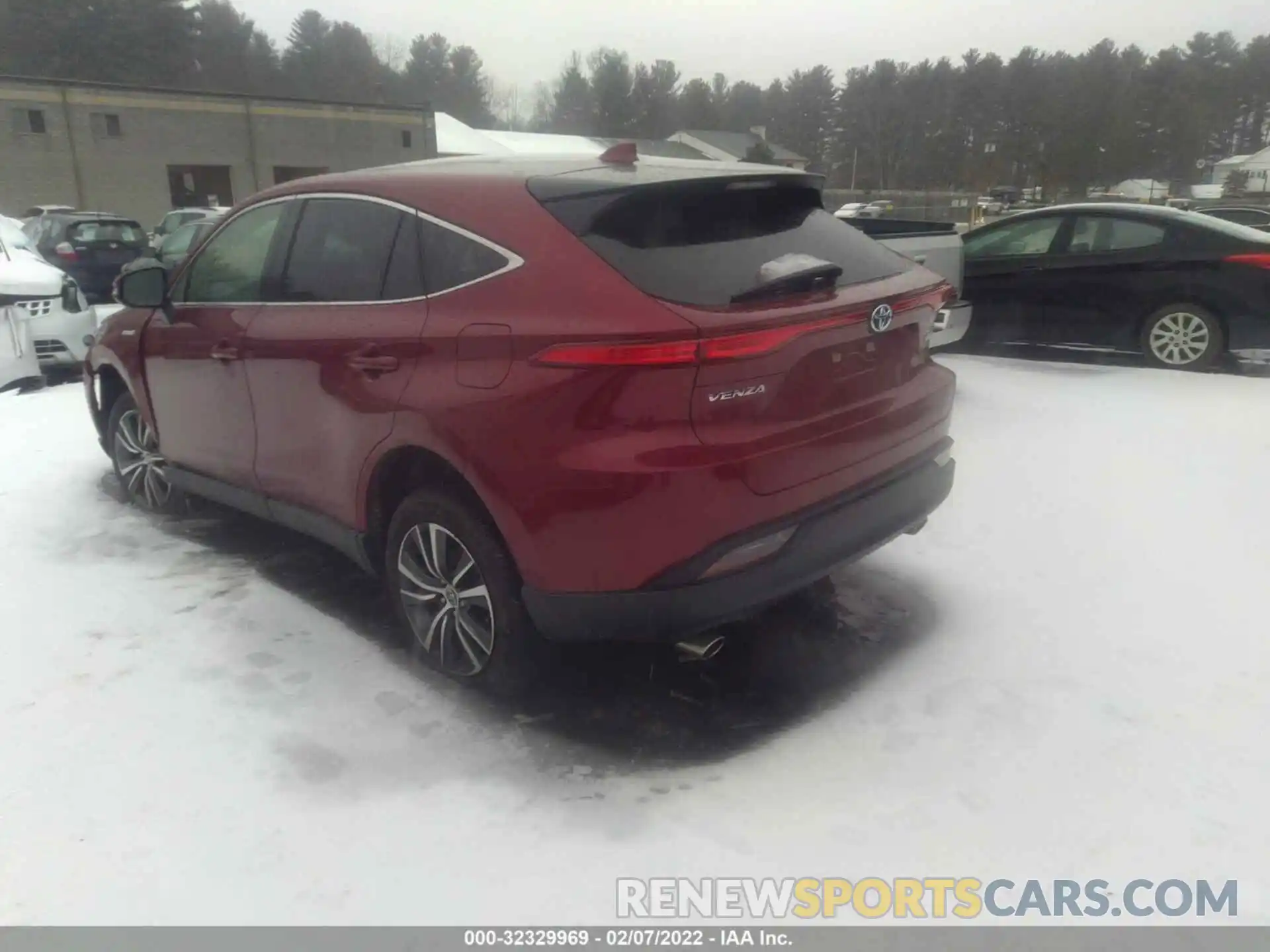 3 Photograph of a damaged car JTEAAAAH3MJ015440 TOYOTA VENZA 2021