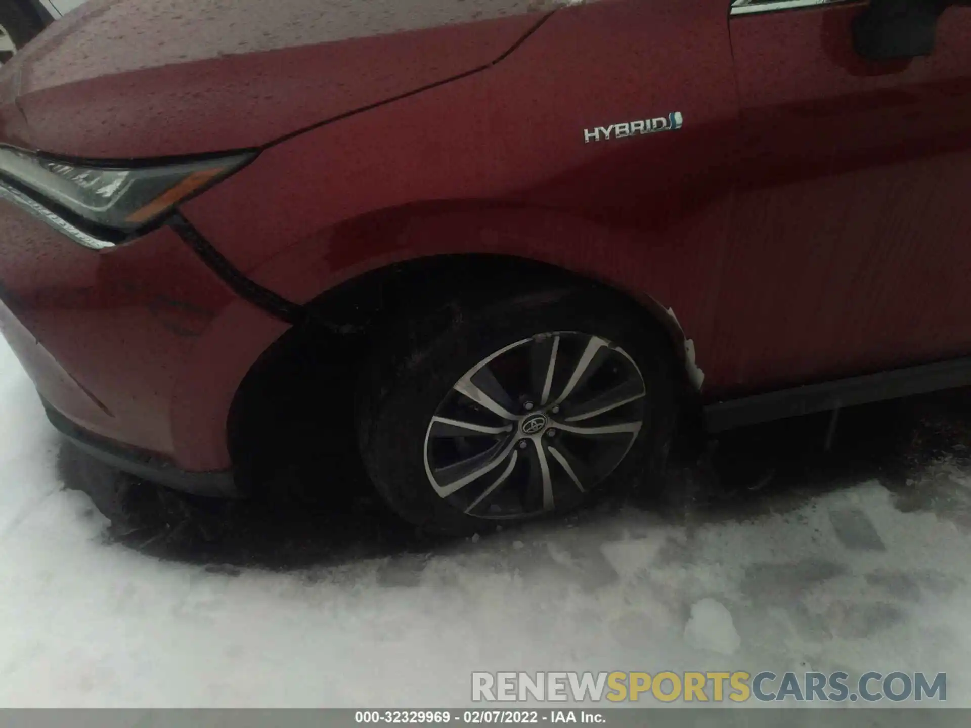 6 Photograph of a damaged car JTEAAAAH3MJ015440 TOYOTA VENZA 2021