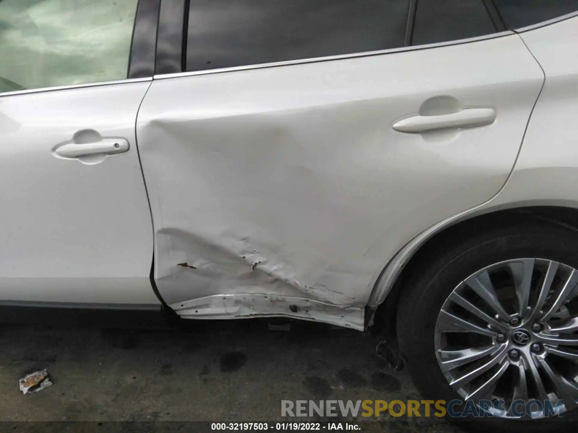 6 Photograph of a damaged car JTEAAAAH3MJ016331 TOYOTA VENZA 2021