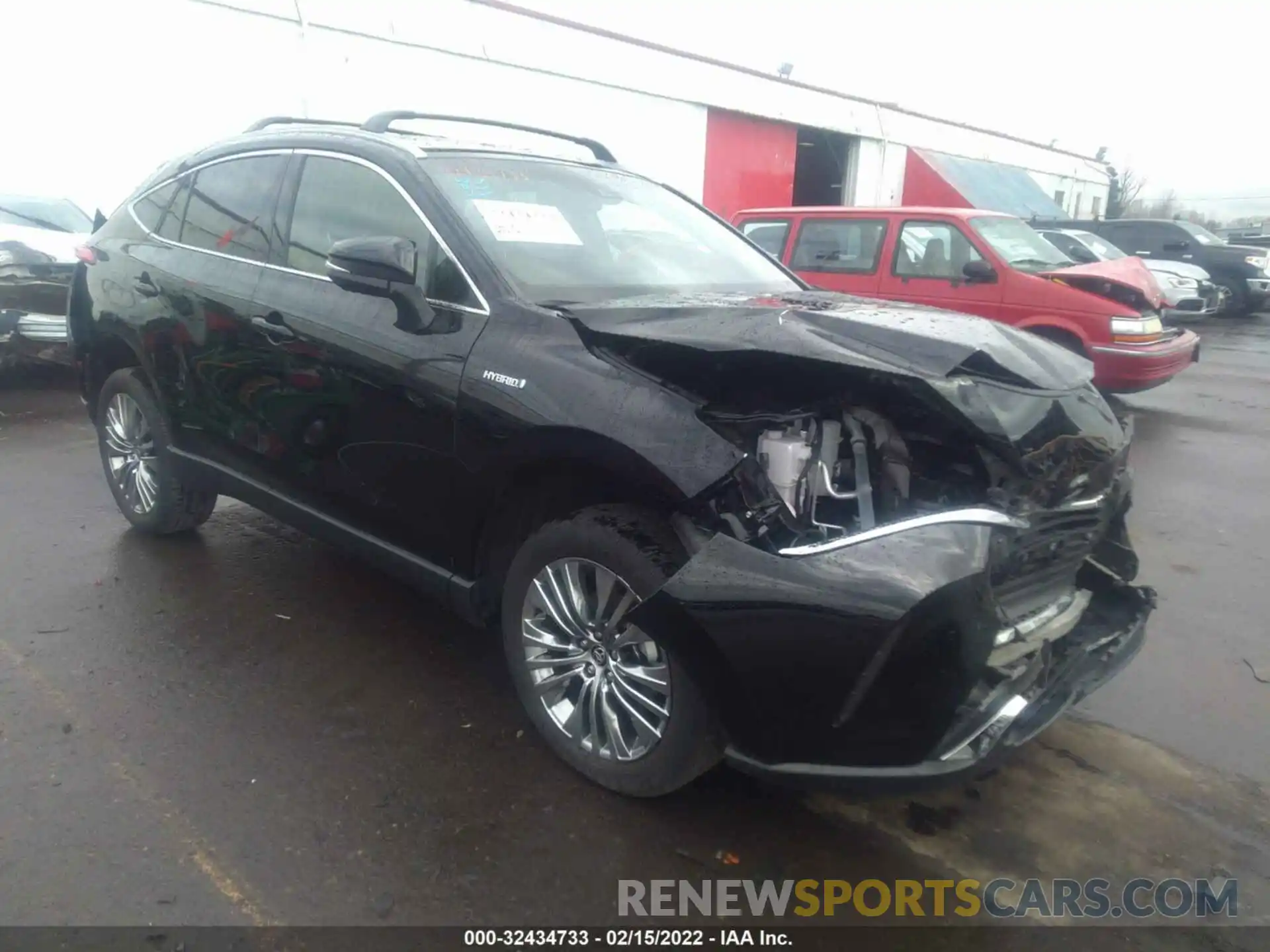 1 Photograph of a damaged car JTEAAAAH3MJ017785 TOYOTA VENZA 2021