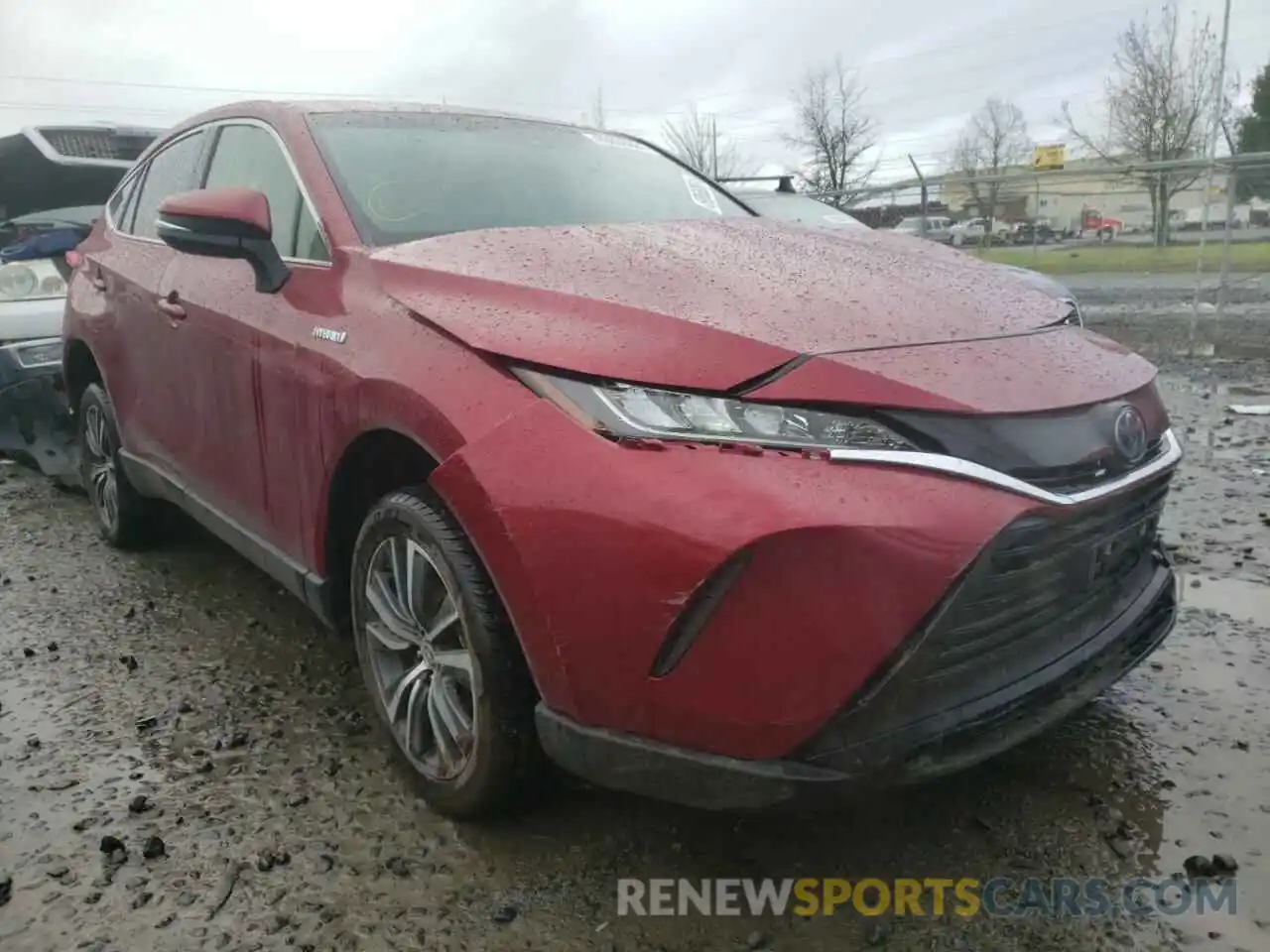 1 Photograph of a damaged car JTEAAAAH3MJ018483 TOYOTA VENZA 2021