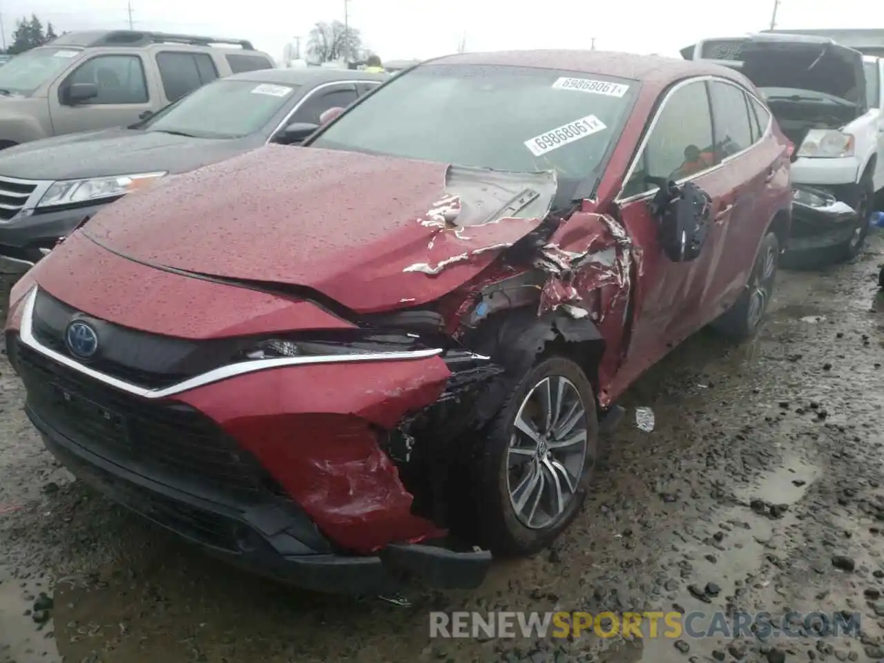 9 Photograph of a damaged car JTEAAAAH3MJ018483 TOYOTA VENZA 2021