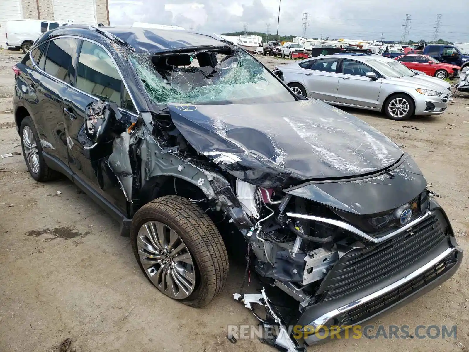 9 Photograph of a damaged car JTEAAAAH3MJ021965 TOYOTA VENZA 2021