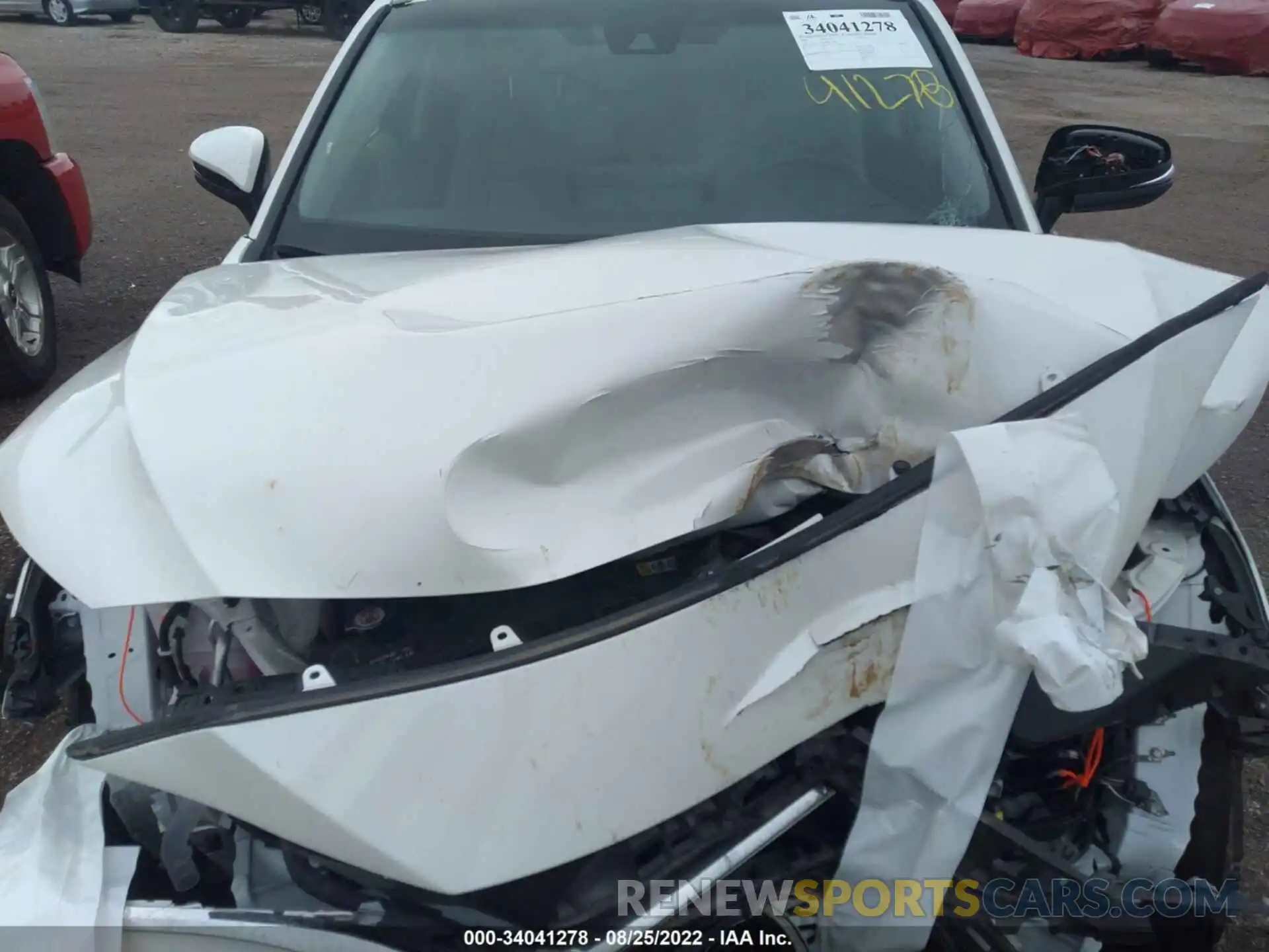 10 Photograph of a damaged car JTEAAAAH3MJ031489 TOYOTA VENZA 2021