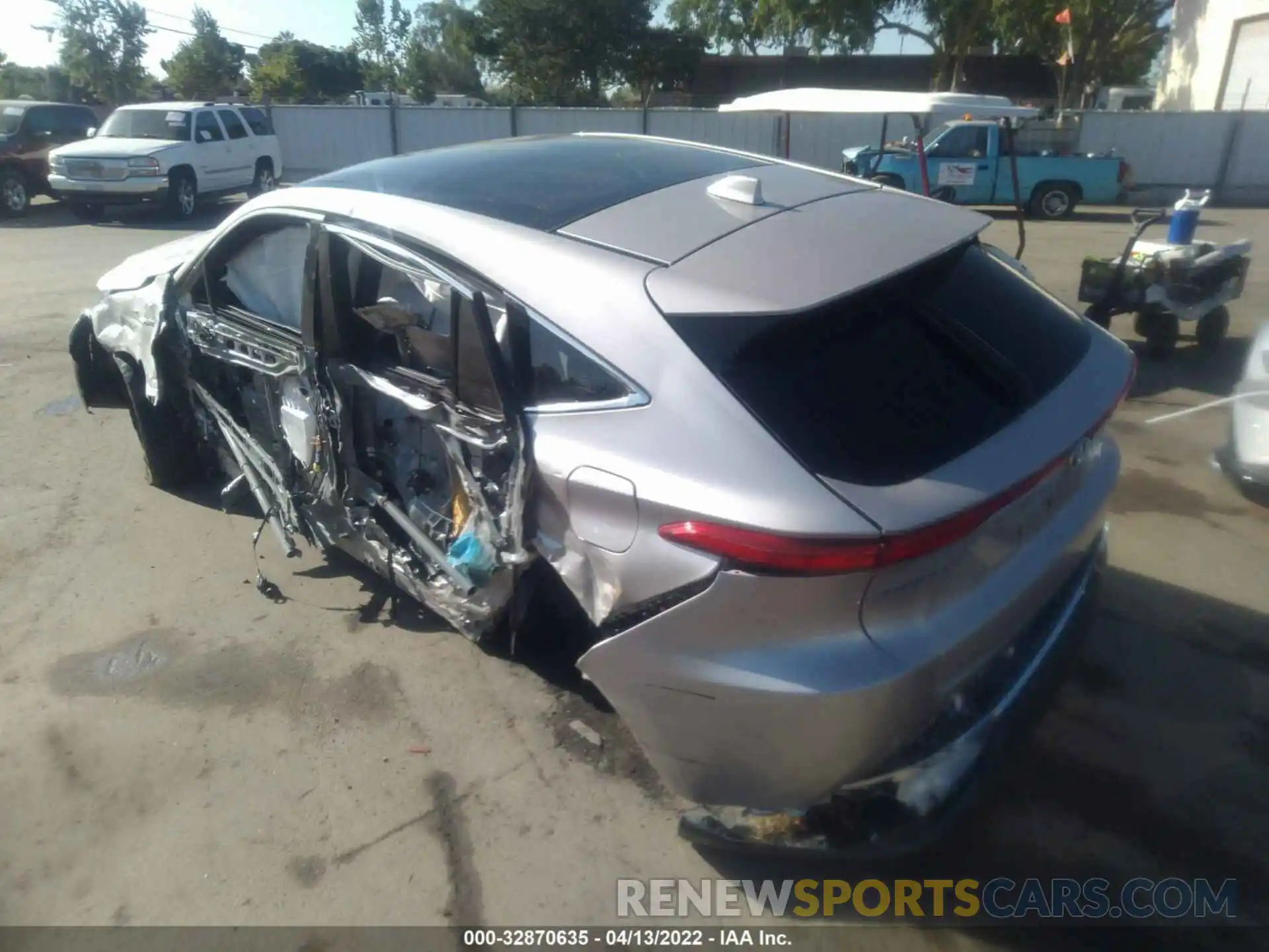 3 Photograph of a damaged car JTEAAAAH3MJ034716 TOYOTA VENZA 2021