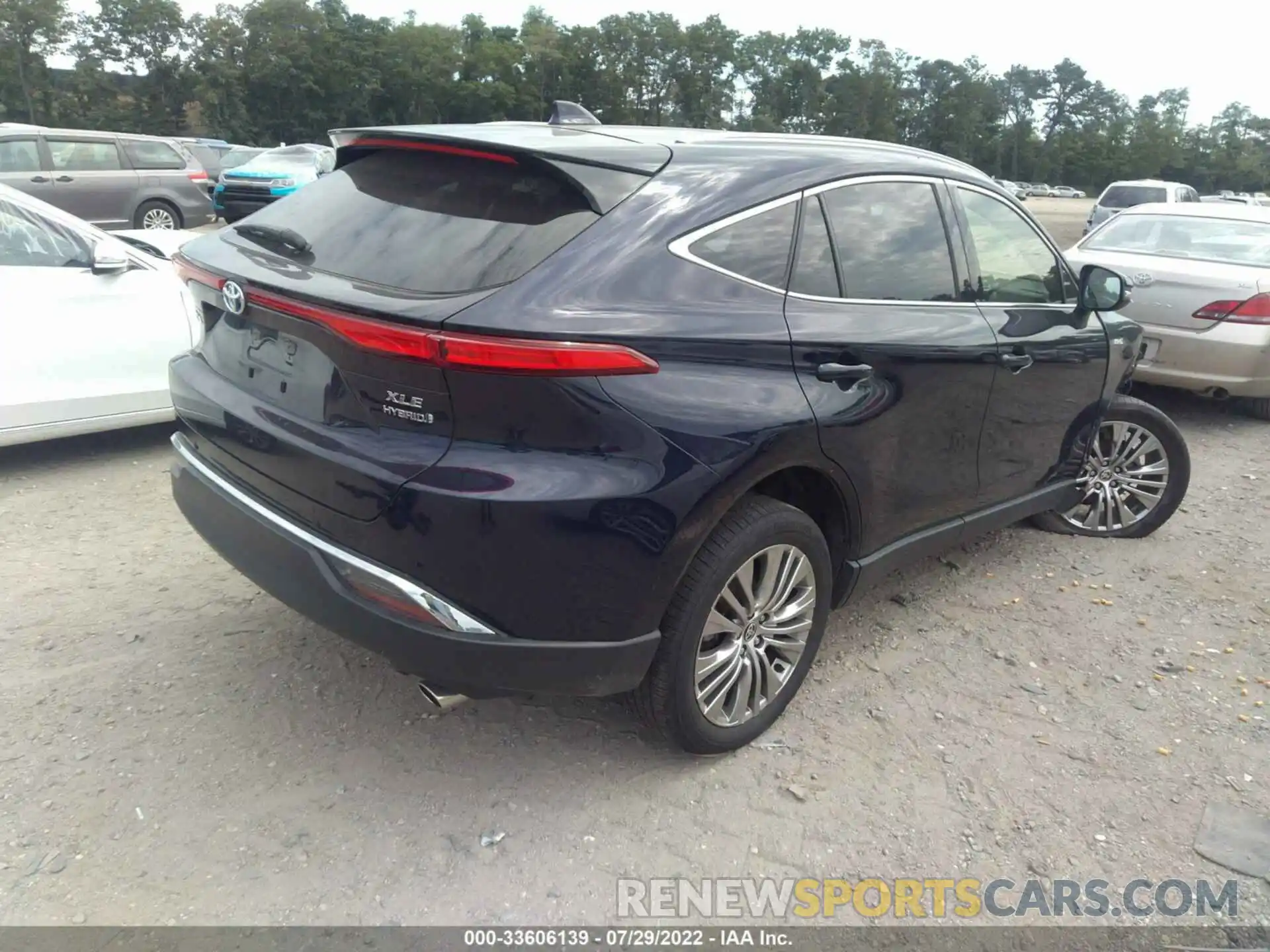 4 Photograph of a damaged car JTEAAAAH3MJ038359 TOYOTA VENZA 2021