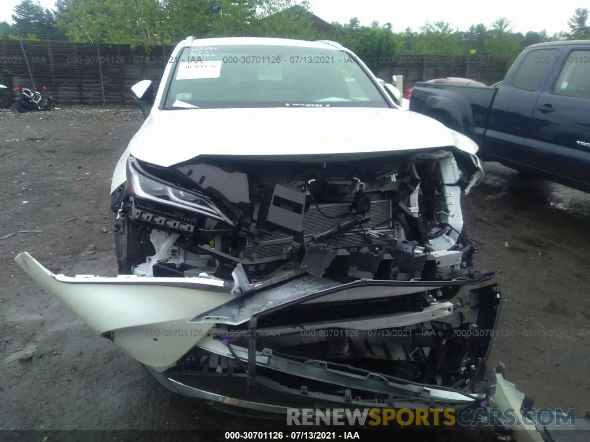 6 Photograph of a damaged car JTEAAAAH3MJ042962 TOYOTA VENZA 2021