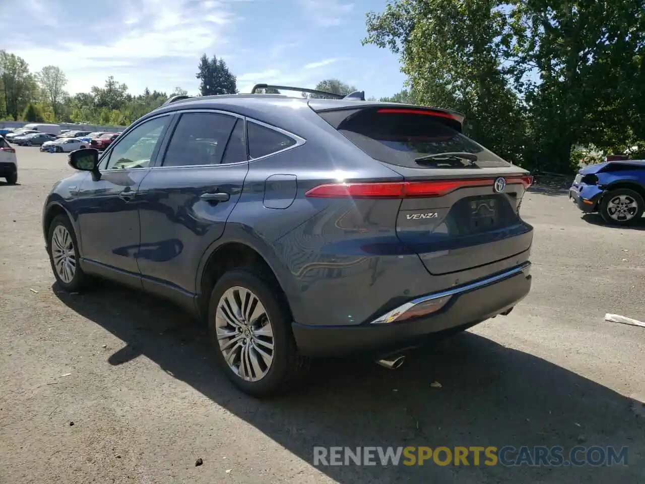 3 Photograph of a damaged car JTEAAAAH3MJ045876 TOYOTA VENZA 2021