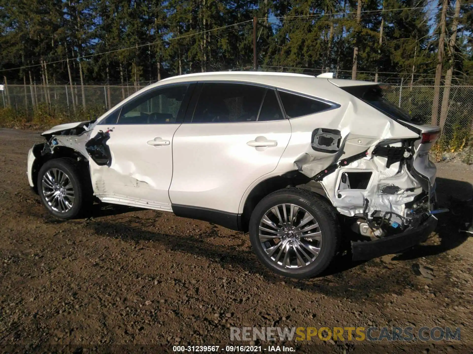 6 Photograph of a damaged car JTEAAAAH3MJ047093 TOYOTA VENZA 2021