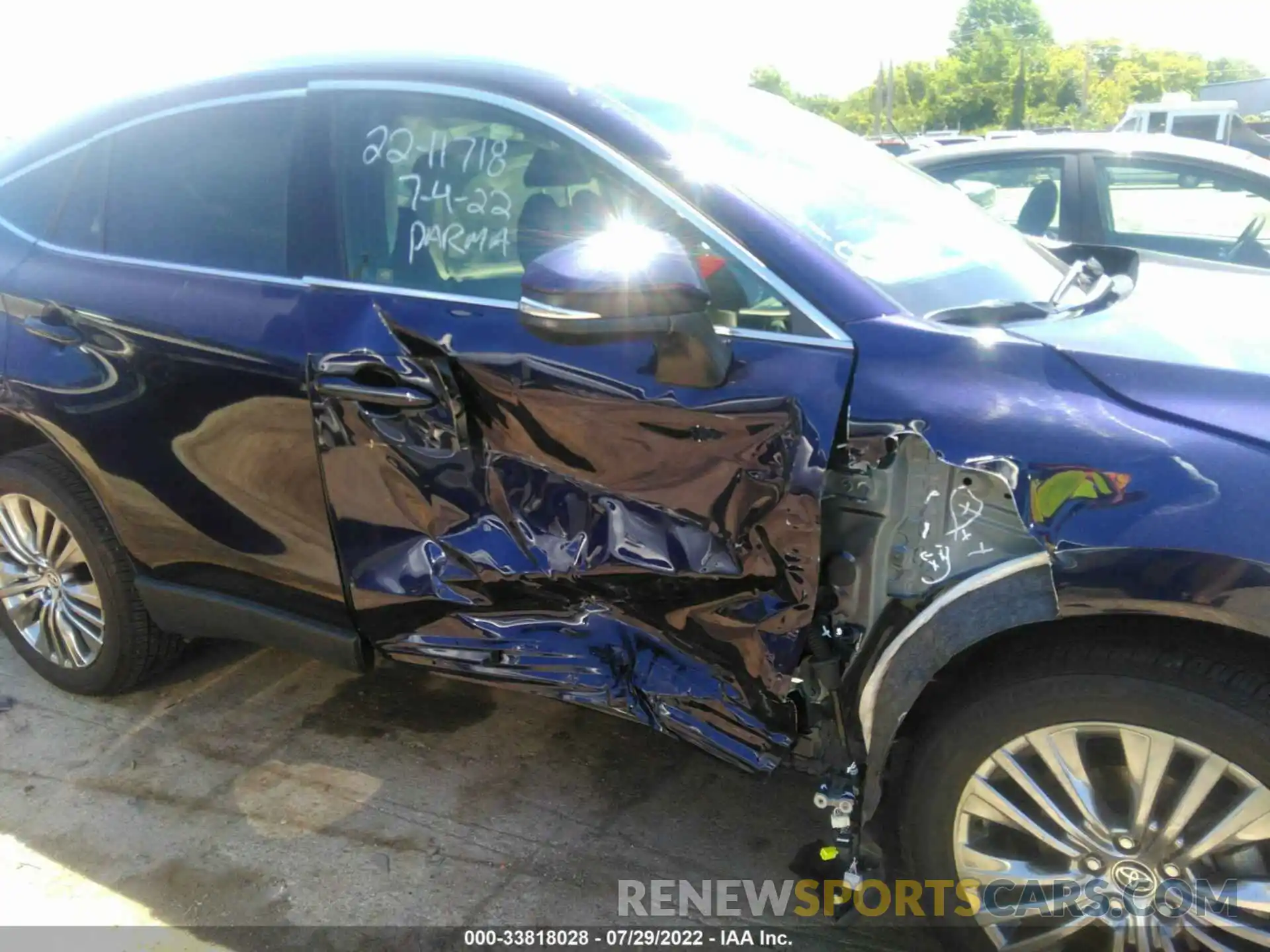 6 Photograph of a damaged car JTEAAAAH3MJ048227 TOYOTA VENZA 2021