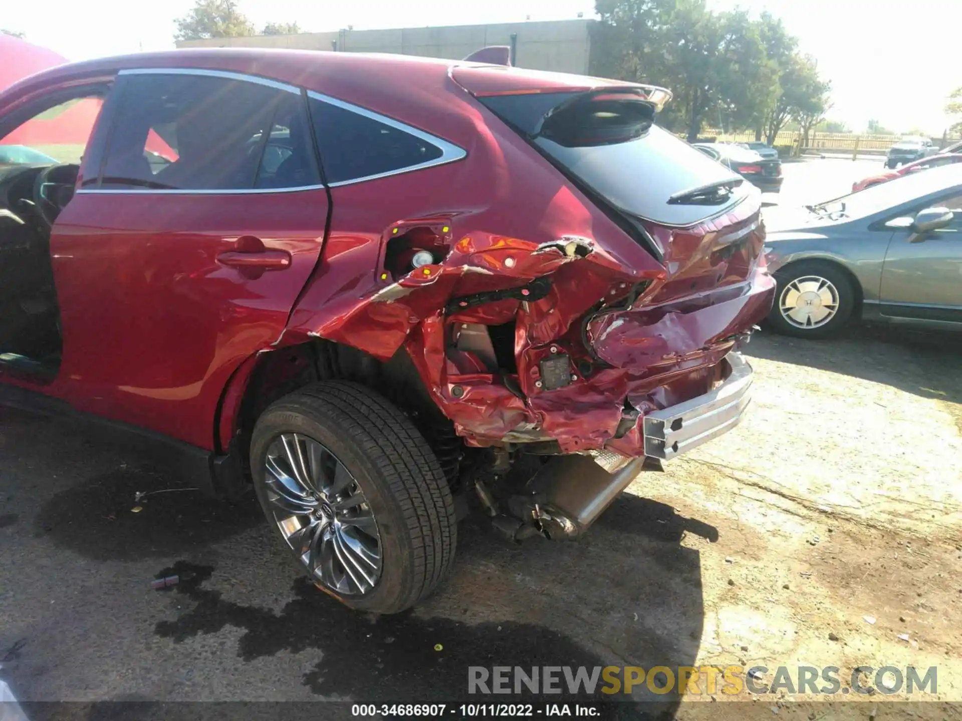 6 Photograph of a damaged car JTEAAAAH3MJ055744 TOYOTA VENZA 2021