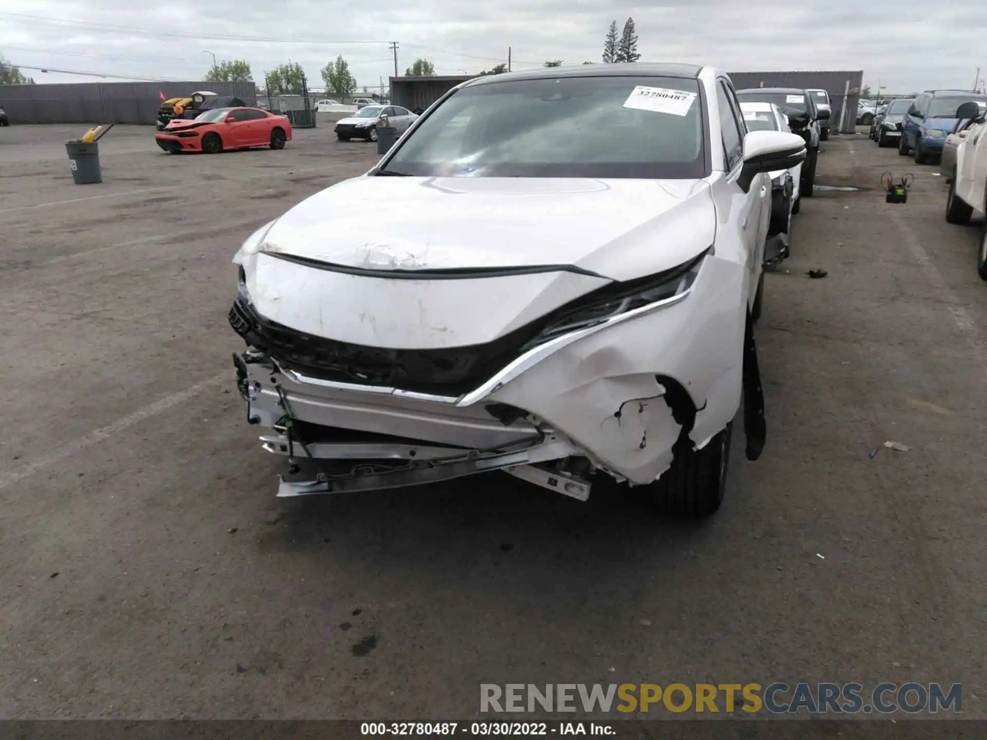 6 Photograph of a damaged car JTEAAAAH3MJ056862 TOYOTA VENZA 2021