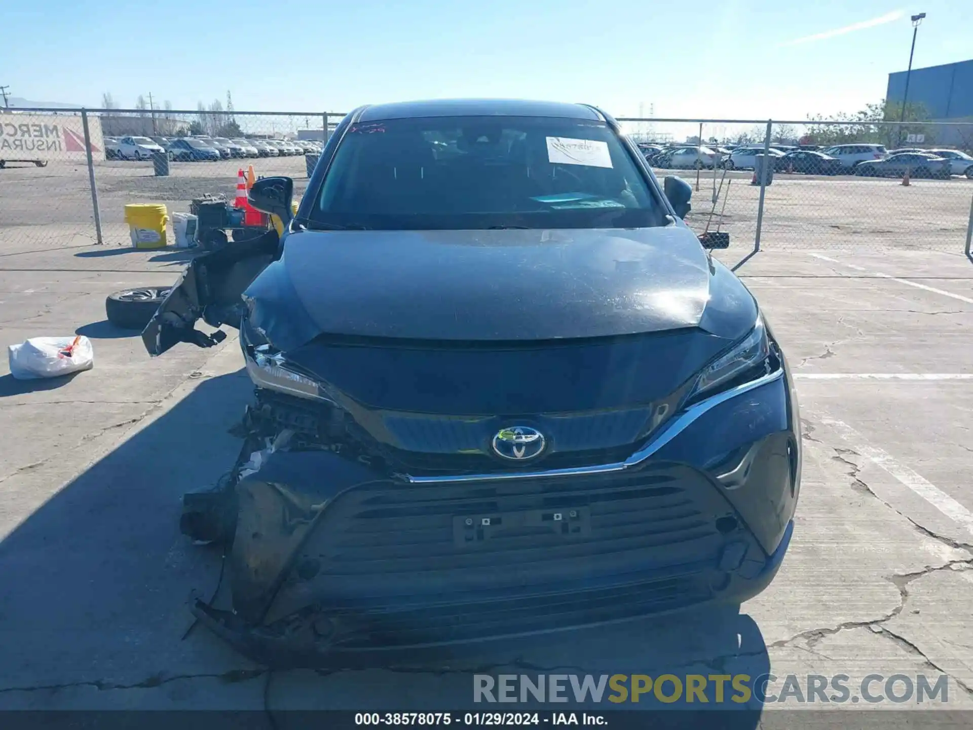 13 Photograph of a damaged car JTEAAAAH3MJ062726 TOYOTA VENZA 2021