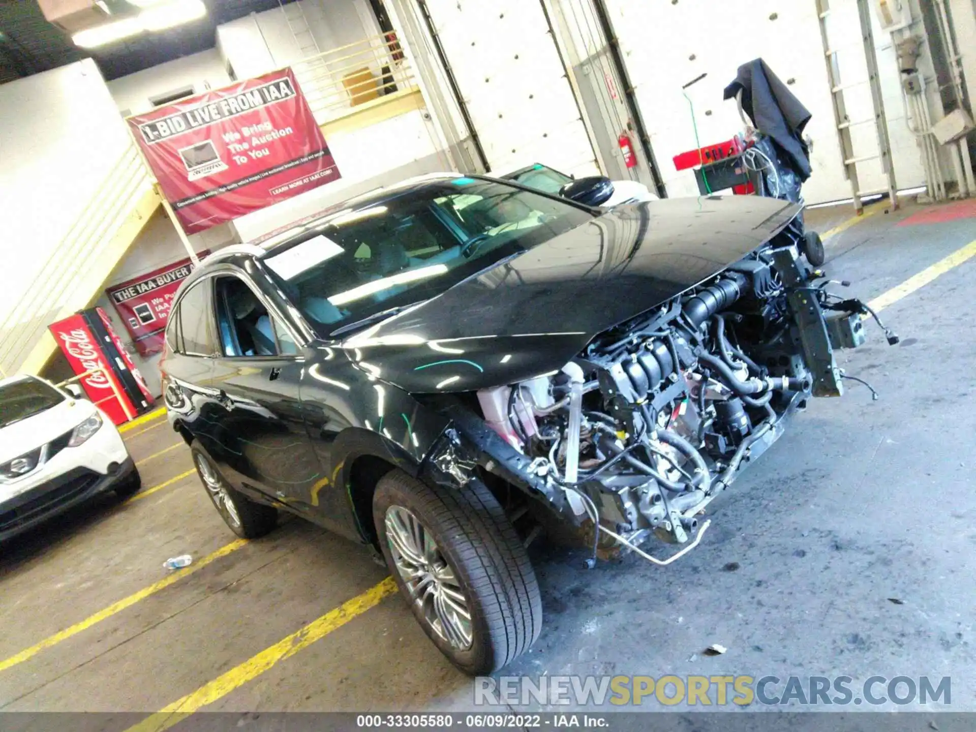 1 Photograph of a damaged car JTEAAAAH3MJ069711 TOYOTA VENZA 2021