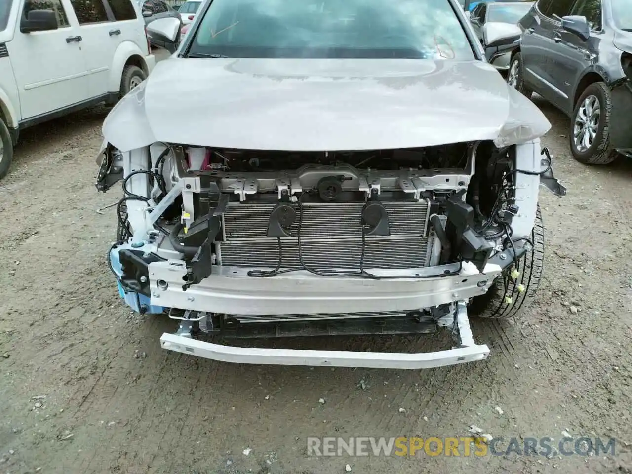 9 Photograph of a damaged car JTEAAAAH3MJ075766 TOYOTA VENZA 2021