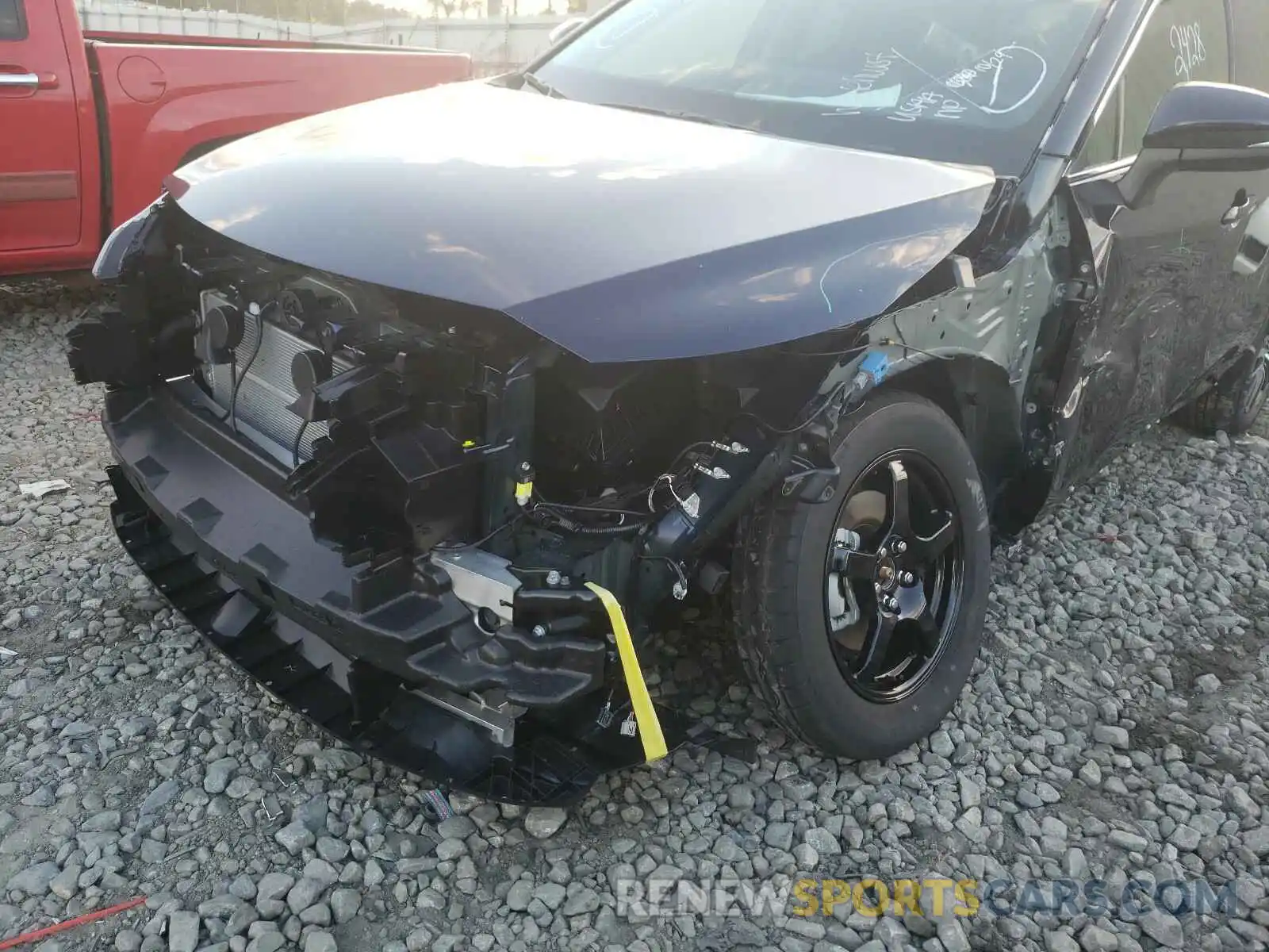 9 Photograph of a damaged car JTEAAAAH4MJ000963 TOYOTA VENZA 2021