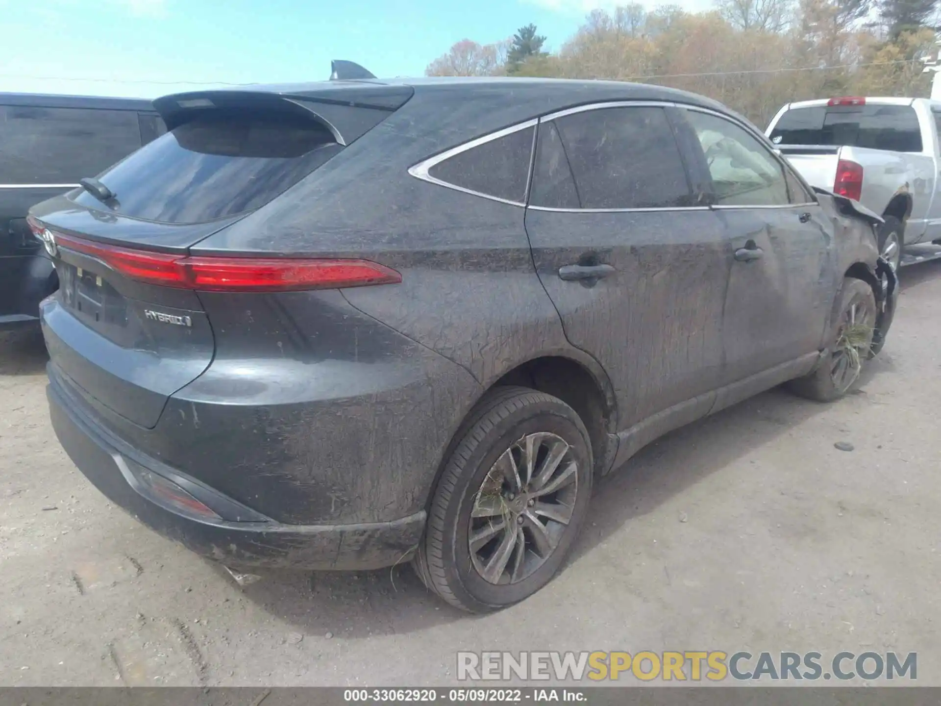 4 Photograph of a damaged car JTEAAAAH4MJ002275 TOYOTA VENZA 2021