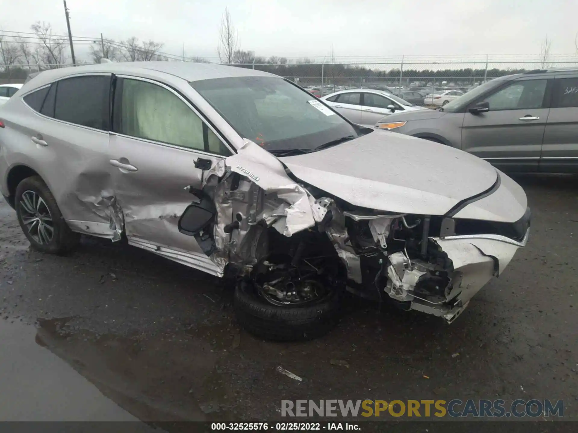 6 Photograph of a damaged car JTEAAAAH4MJ016516 TOYOTA VENZA 2021