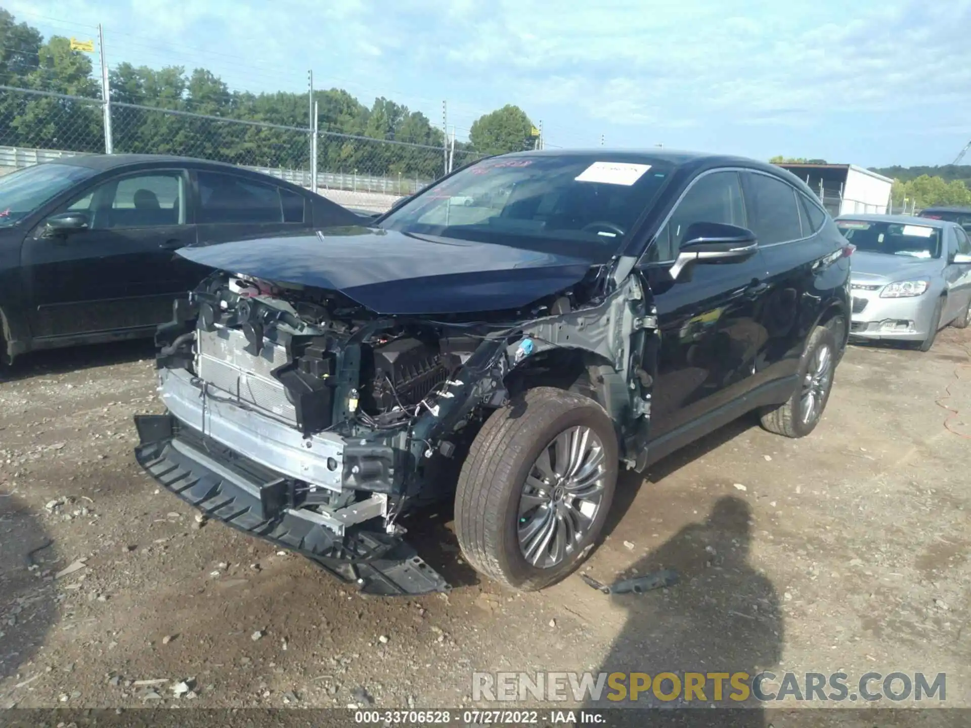 2 Photograph of a damaged car JTEAAAAH4MJ022171 TOYOTA VENZA 2021