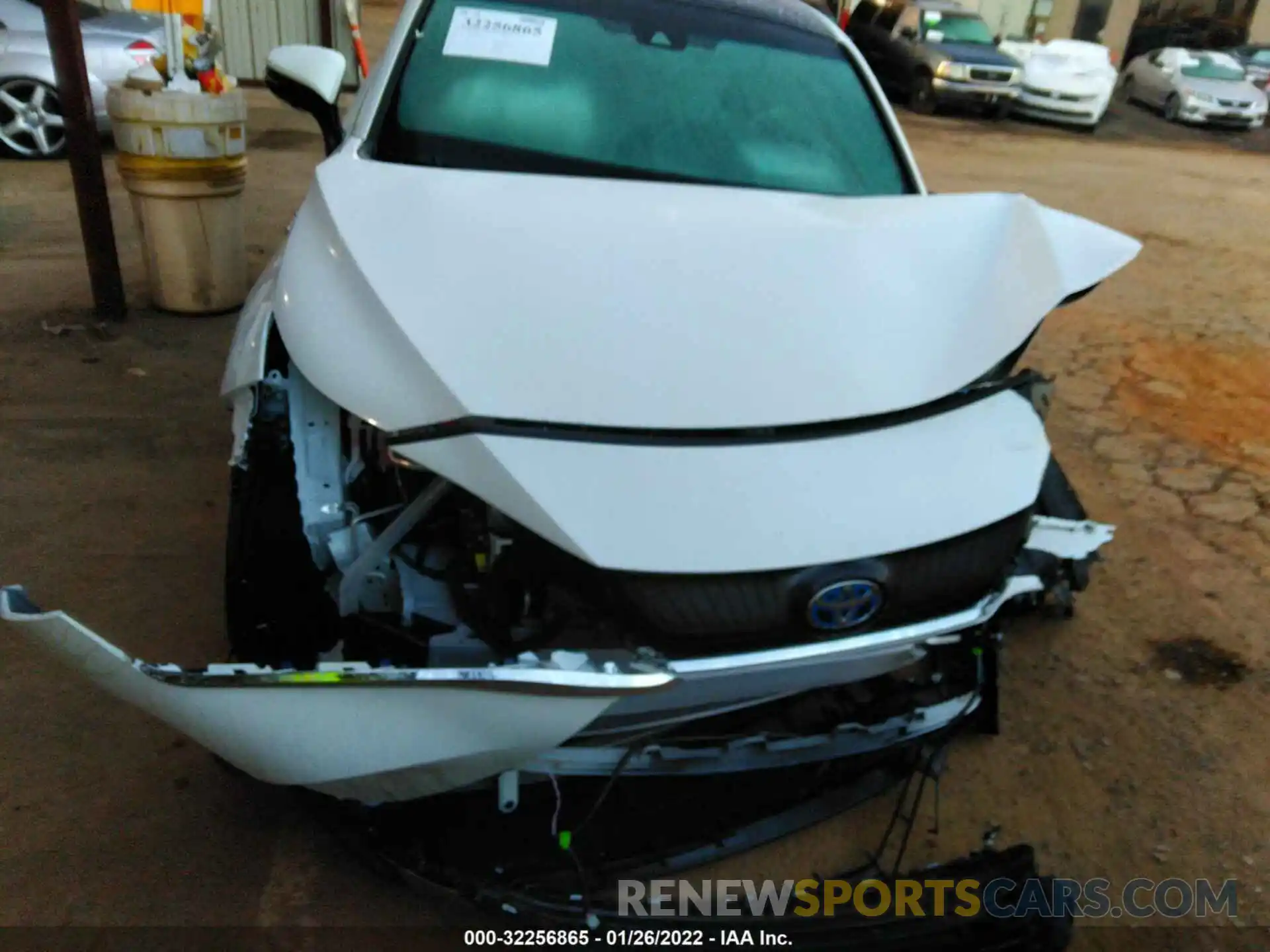 6 Photograph of a damaged car JTEAAAAH4MJ024602 TOYOTA VENZA 2021