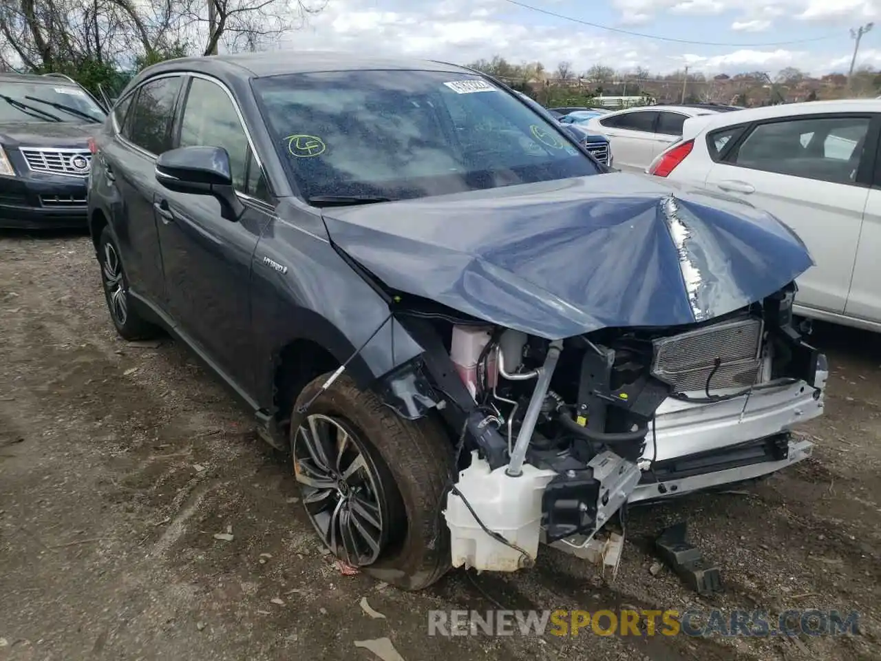 1 Photograph of a damaged car JTEAAAAH4MJ025006 TOYOTA VENZA 2021