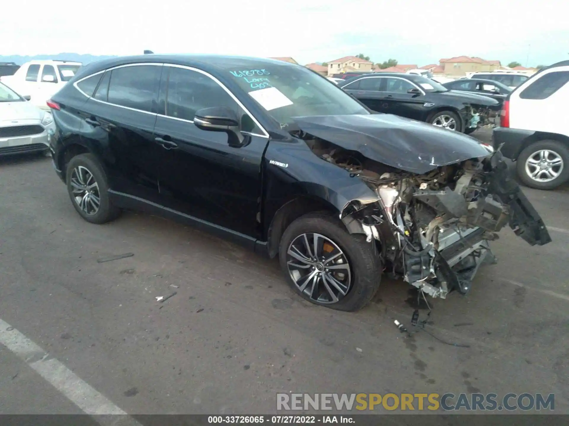 1 Фотография поврежденного автомобиля JTEAAAAH4MJ025880 TOYOTA VENZA 2021