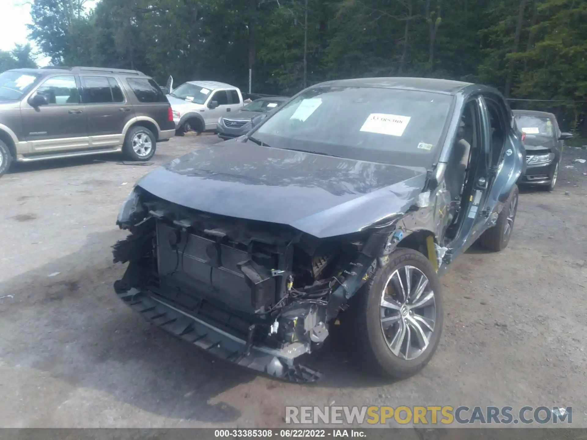 6 Photograph of a damaged car JTEAAAAH4MJ026673 TOYOTA VENZA 2021