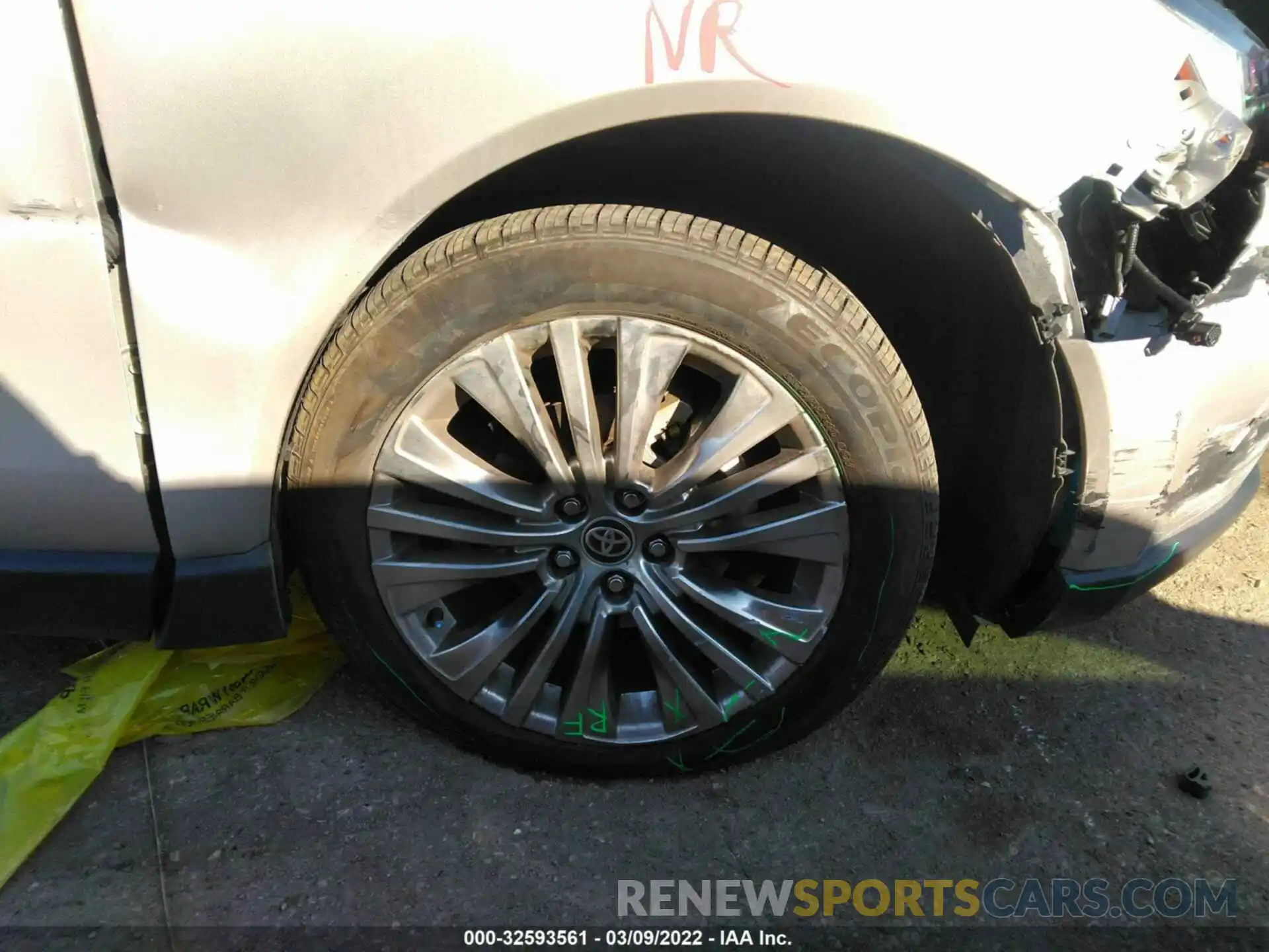 14 Фотография поврежденного автомобиля JTEAAAAH4MJ028651 TOYOTA VENZA 2021