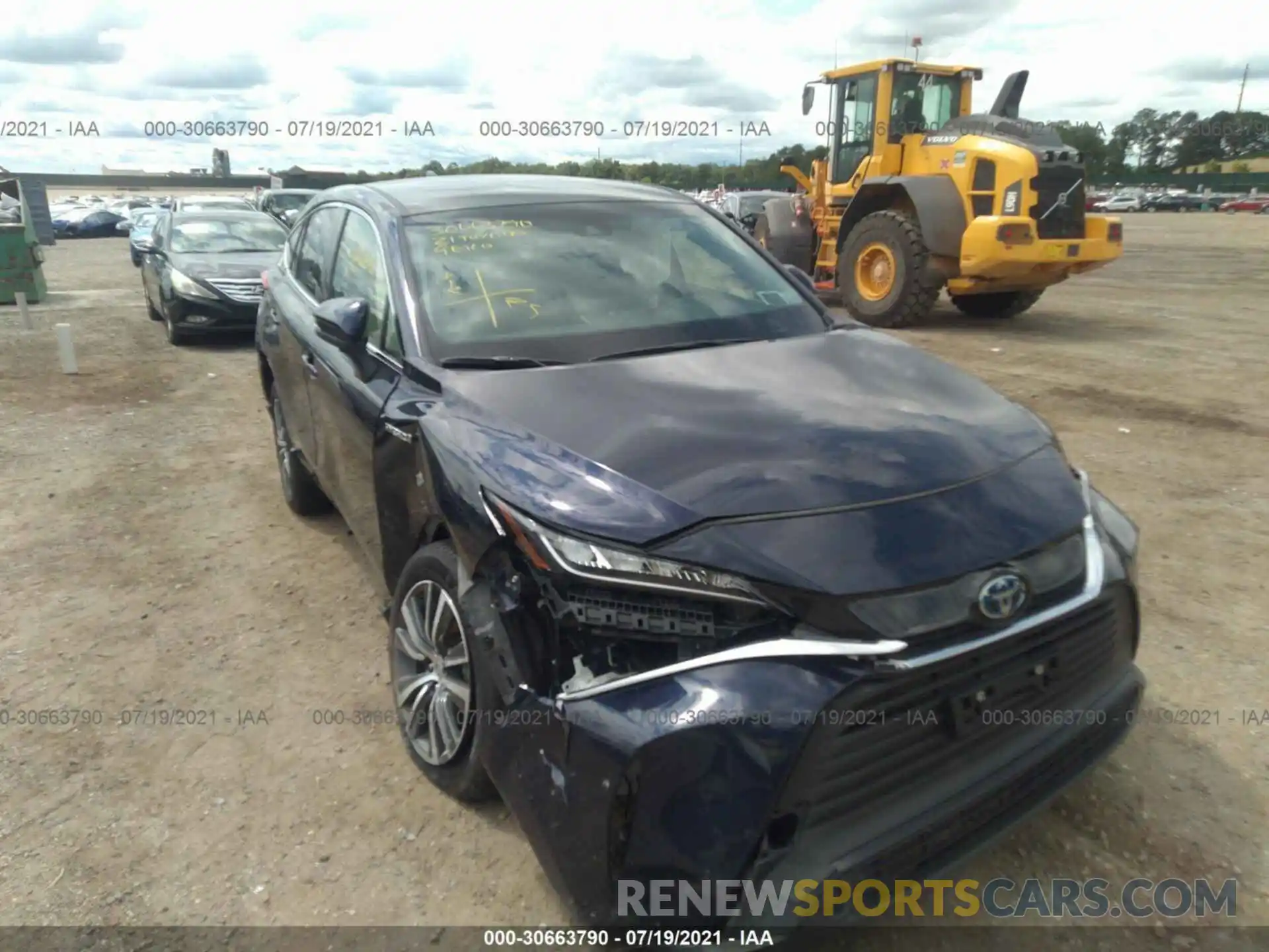 6 Photograph of a damaged car JTEAAAAH4MJ032019 TOYOTA VENZA 2021