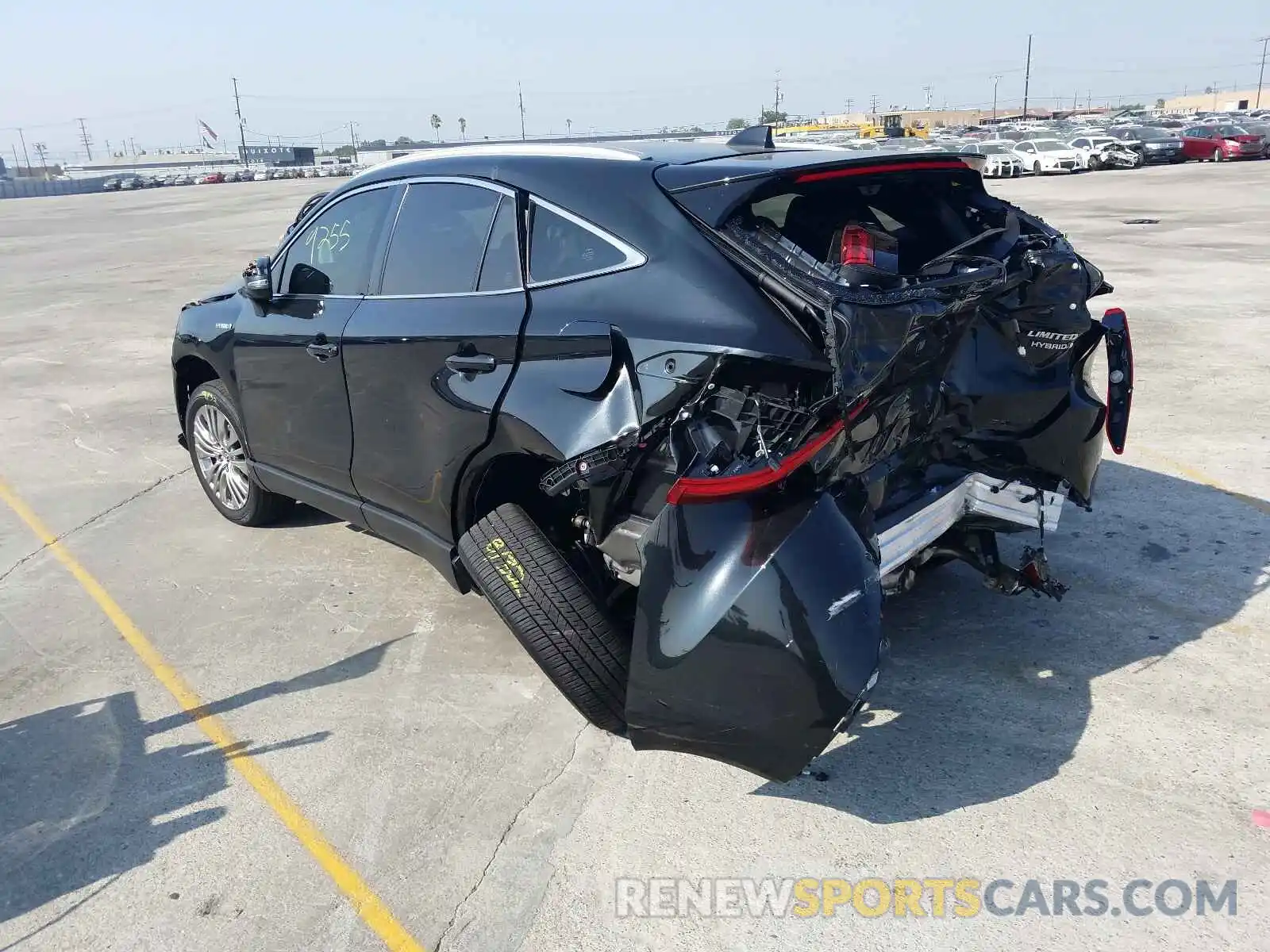 3 Photograph of a damaged car JTEAAAAH4MJ035499 TOYOTA VENZA 2021