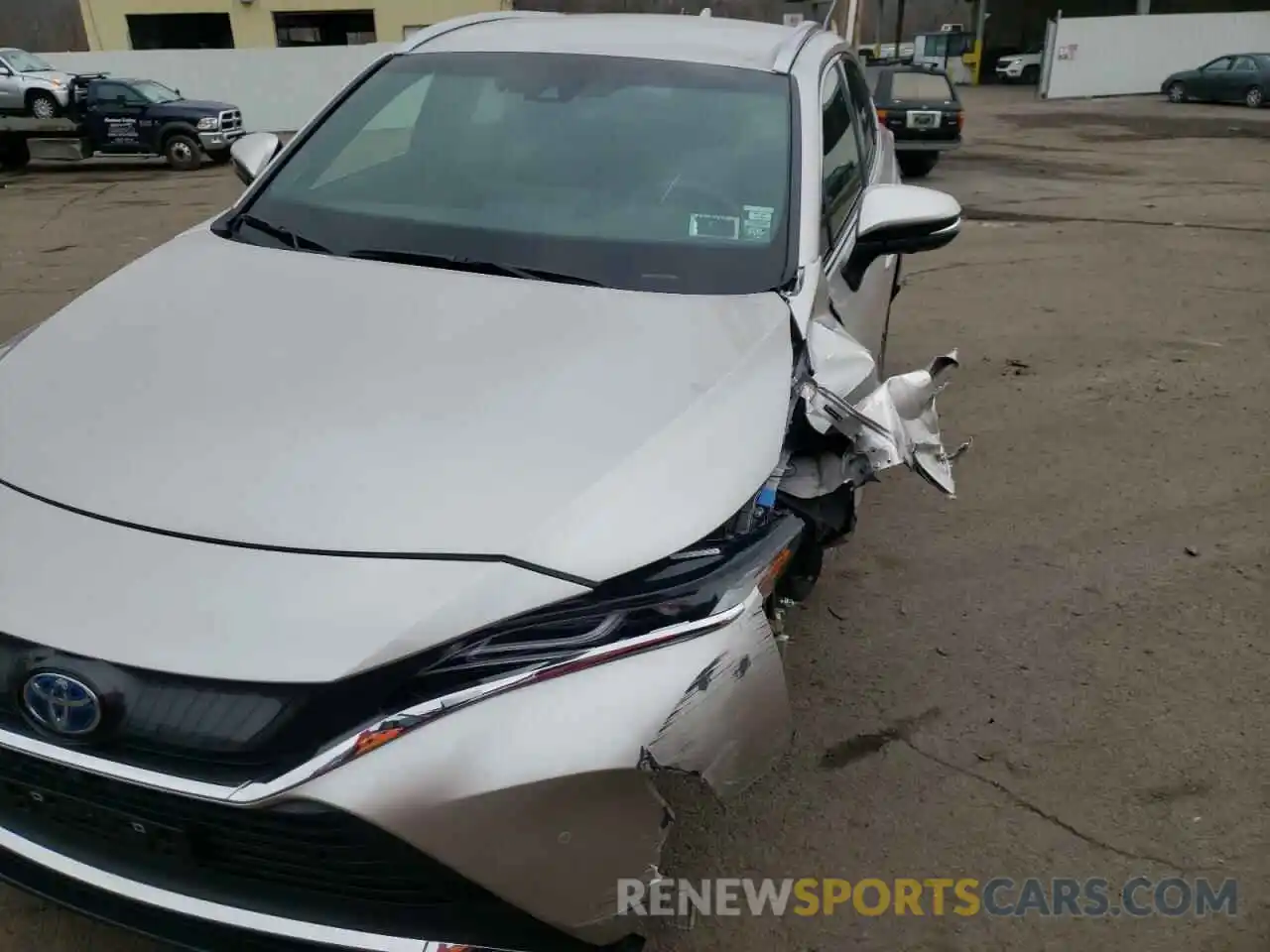 2 Photograph of a damaged car JTEAAAAH4MJ037673 TOYOTA VENZA 2021