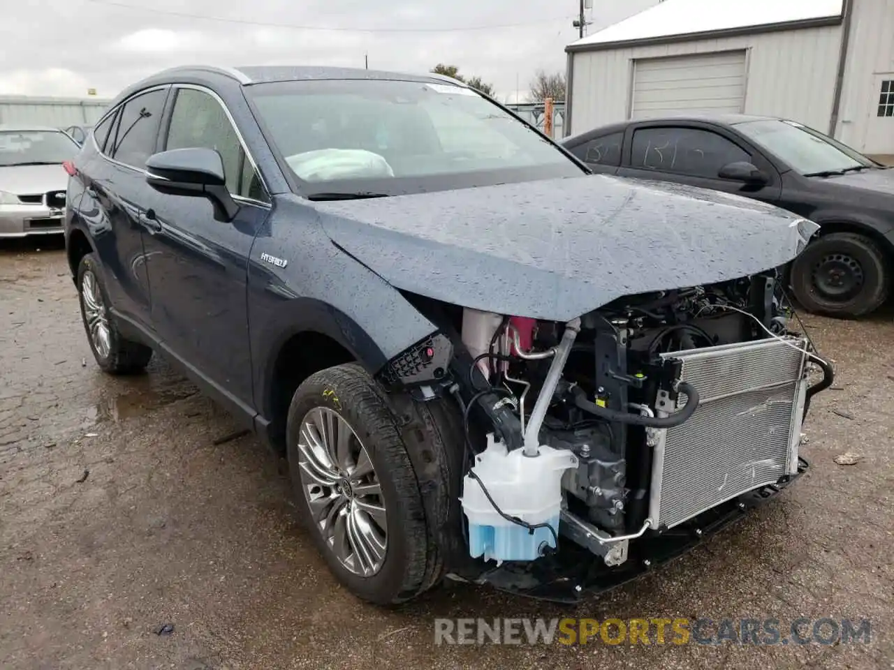 1 Photograph of a damaged car JTEAAAAH4MJ042792 TOYOTA VENZA 2021