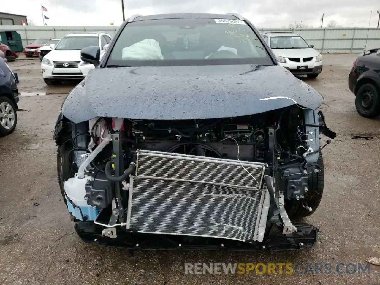 9 Photograph of a damaged car JTEAAAAH4MJ042792 TOYOTA VENZA 2021