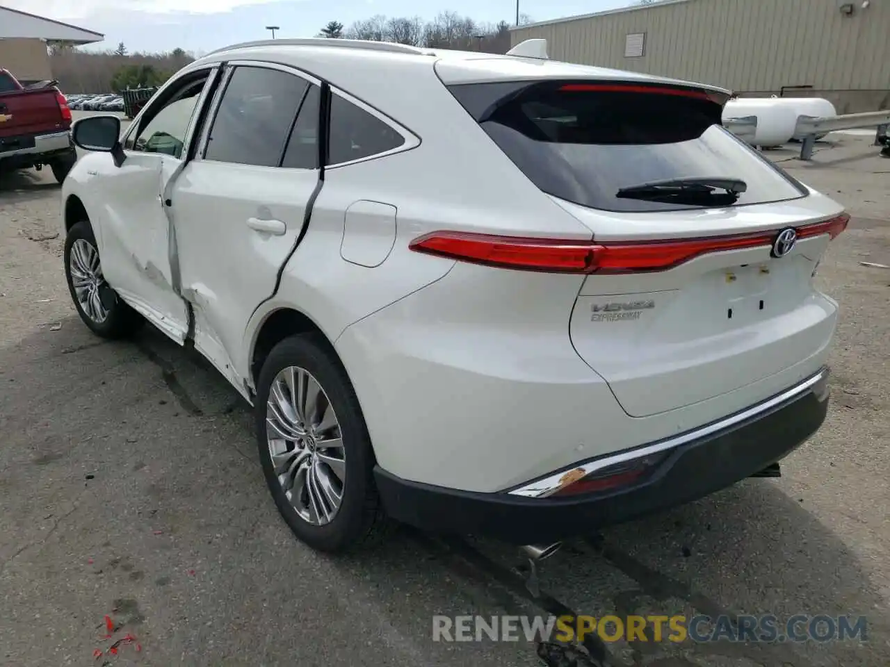 3 Photograph of a damaged car JTEAAAAH4MJ045692 TOYOTA VENZA 2021