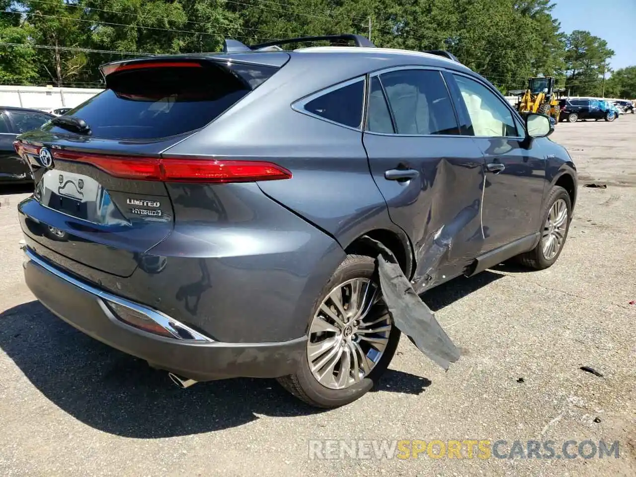 4 Photograph of a damaged car JTEAAAAH4MJ048110 TOYOTA VENZA 2021