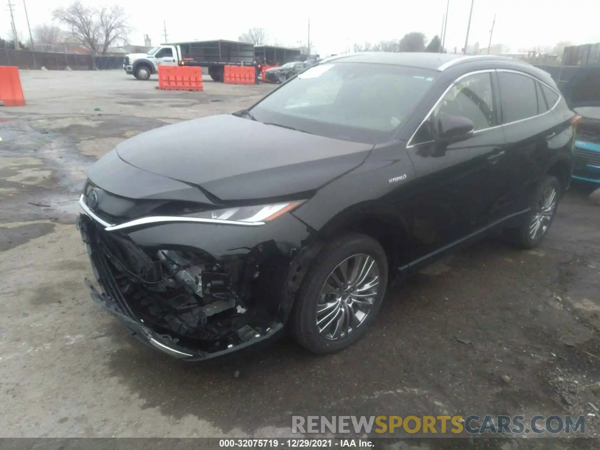 2 Photograph of a damaged car JTEAAAAH4MJ048608 TOYOTA VENZA 2021