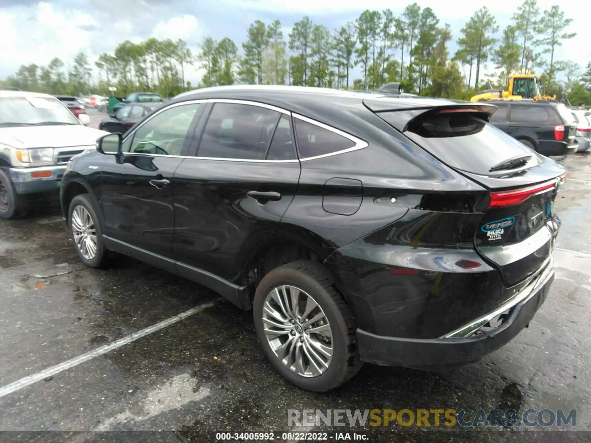 3 Photograph of a damaged car JTEAAAAH4MJ048849 TOYOTA VENZA 2021