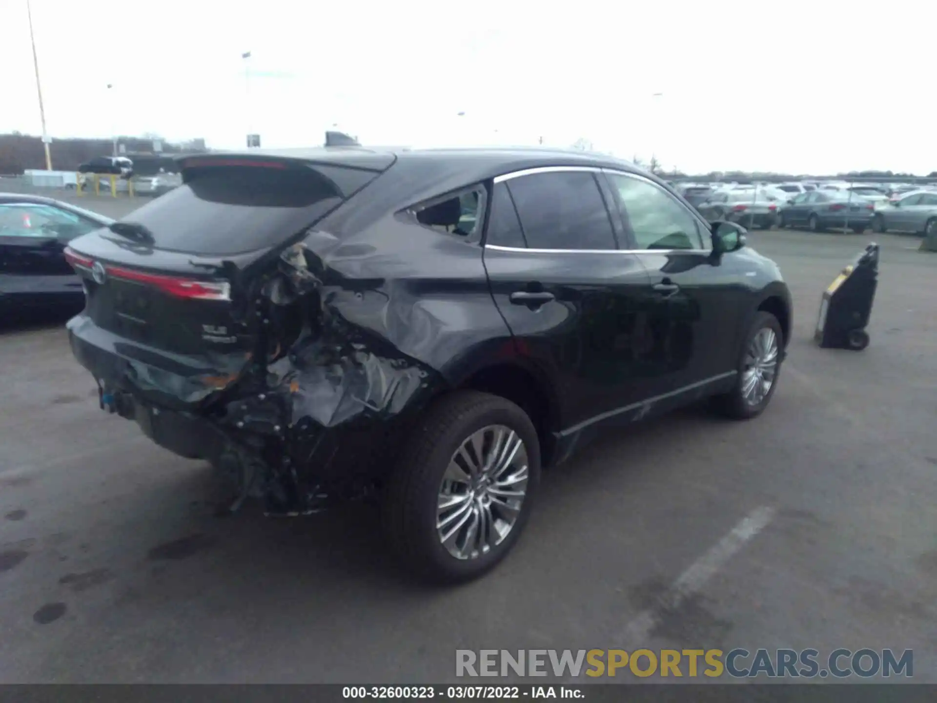 4 Photograph of a damaged car JTEAAAAH4MJ050939 TOYOTA VENZA 2021