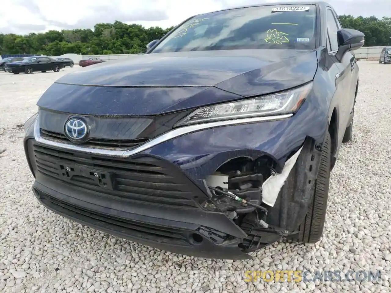 9 Photograph of a damaged car JTEAAAAH4MJ053937 TOYOTA VENZA 2021