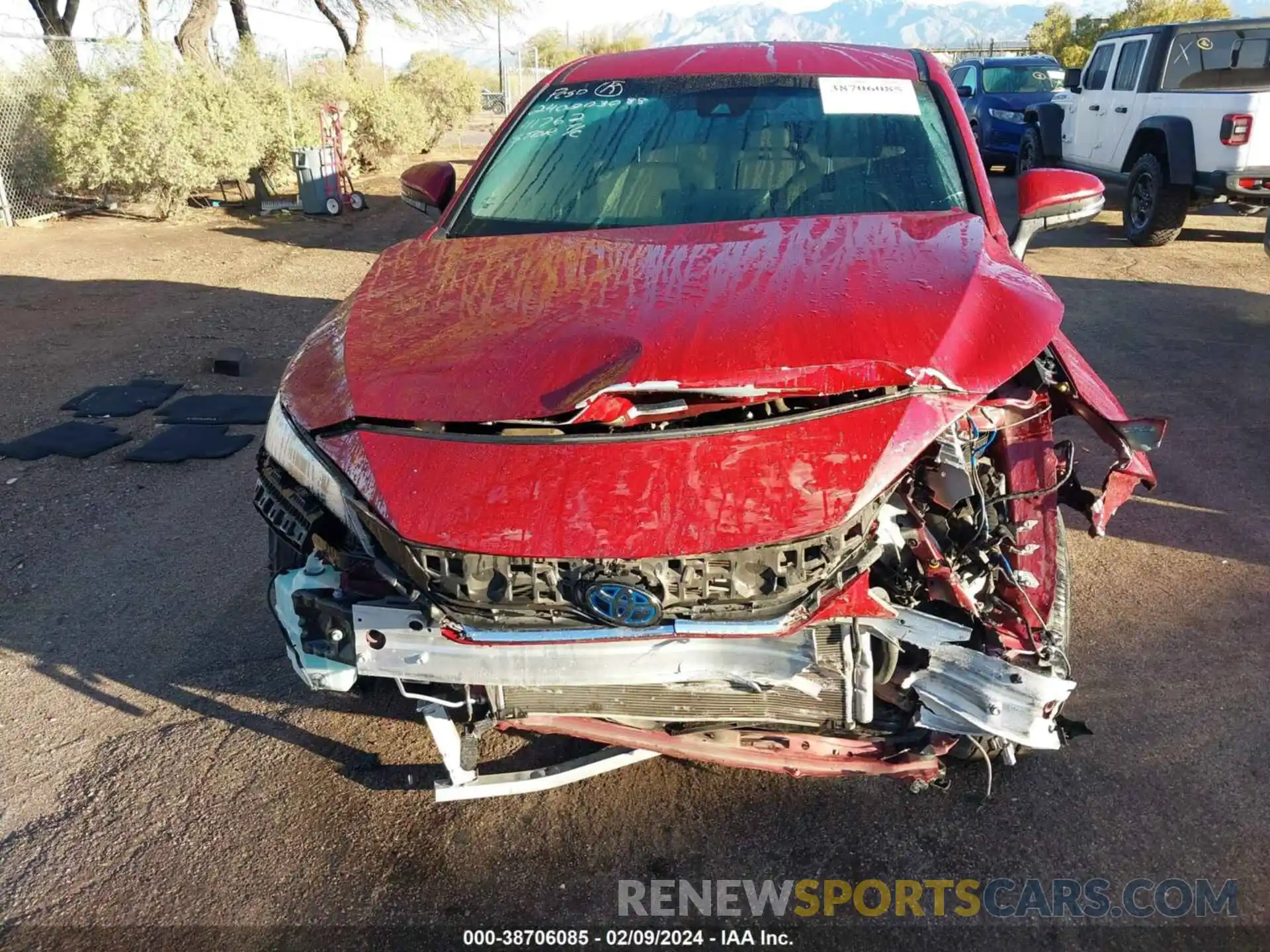 11 Photograph of a damaged car JTEAAAAH4MJ058295 TOYOTA VENZA 2021