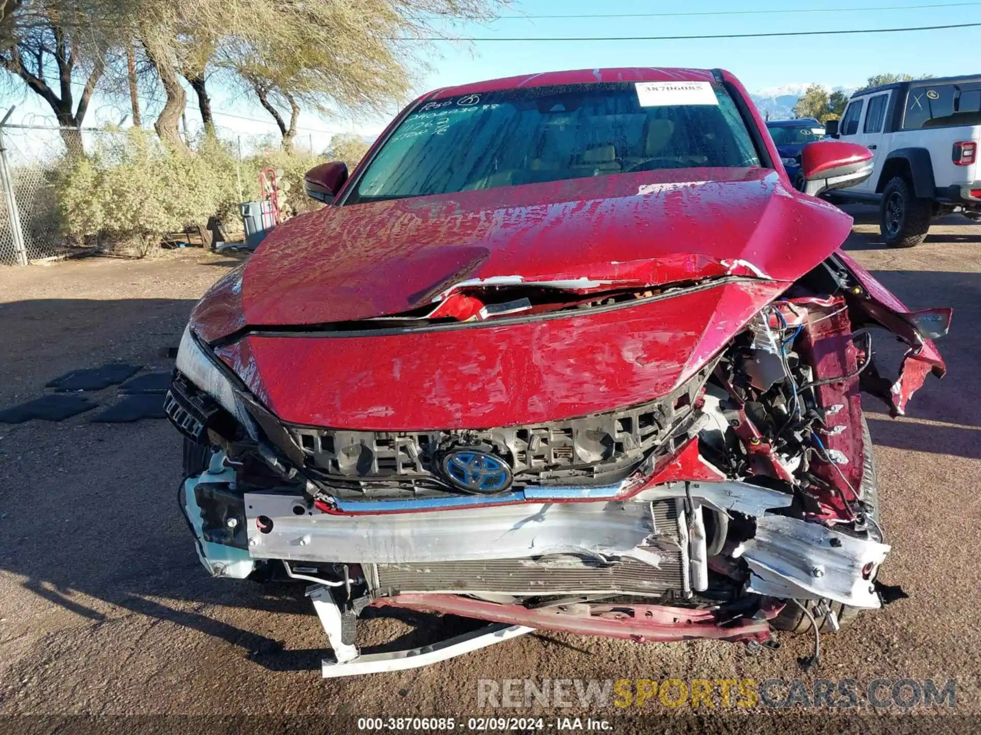 6 Photograph of a damaged car JTEAAAAH4MJ058295 TOYOTA VENZA 2021