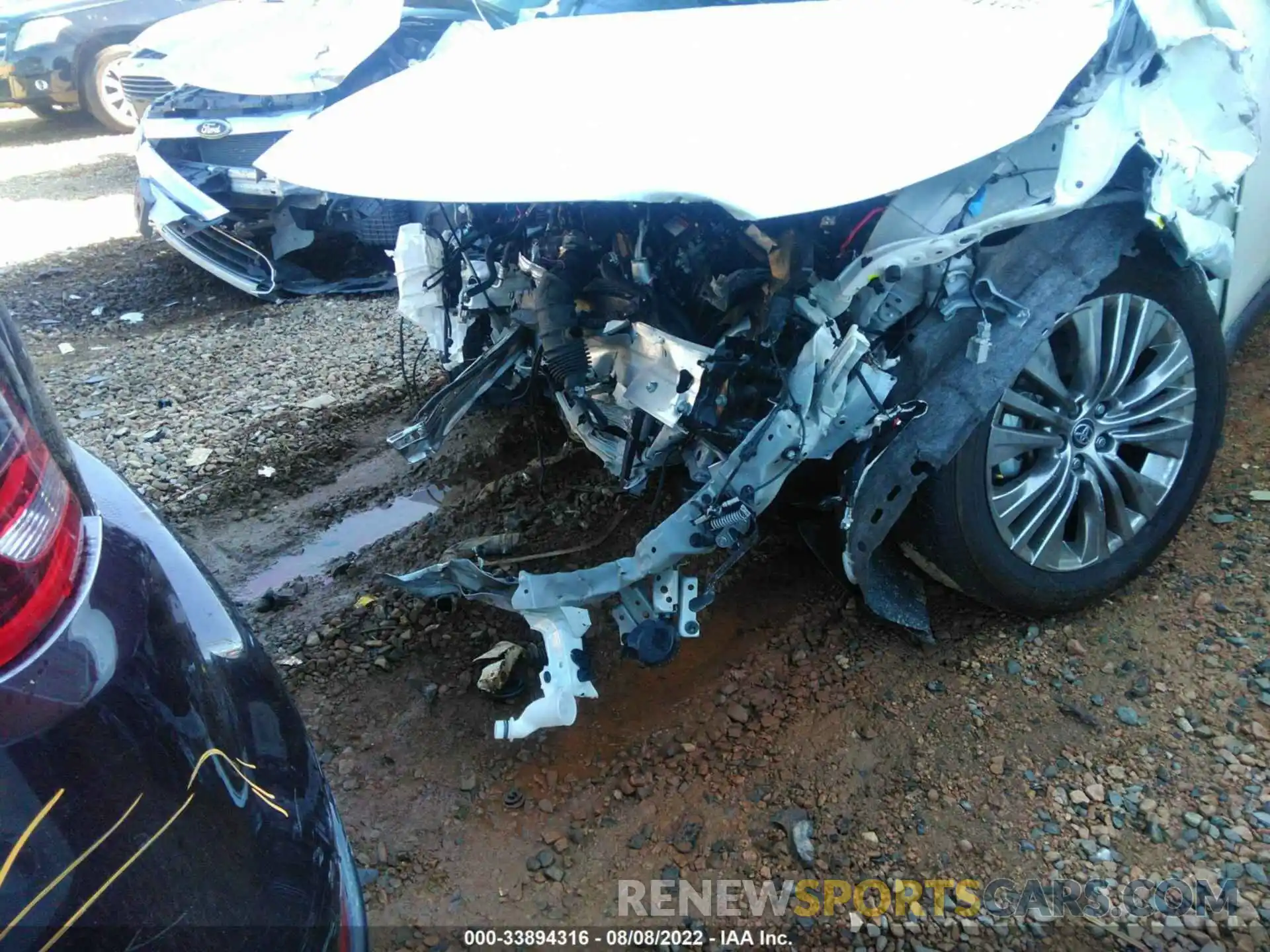 6 Photograph of a damaged car JTEAAAAH4MJ062668 TOYOTA VENZA 2021