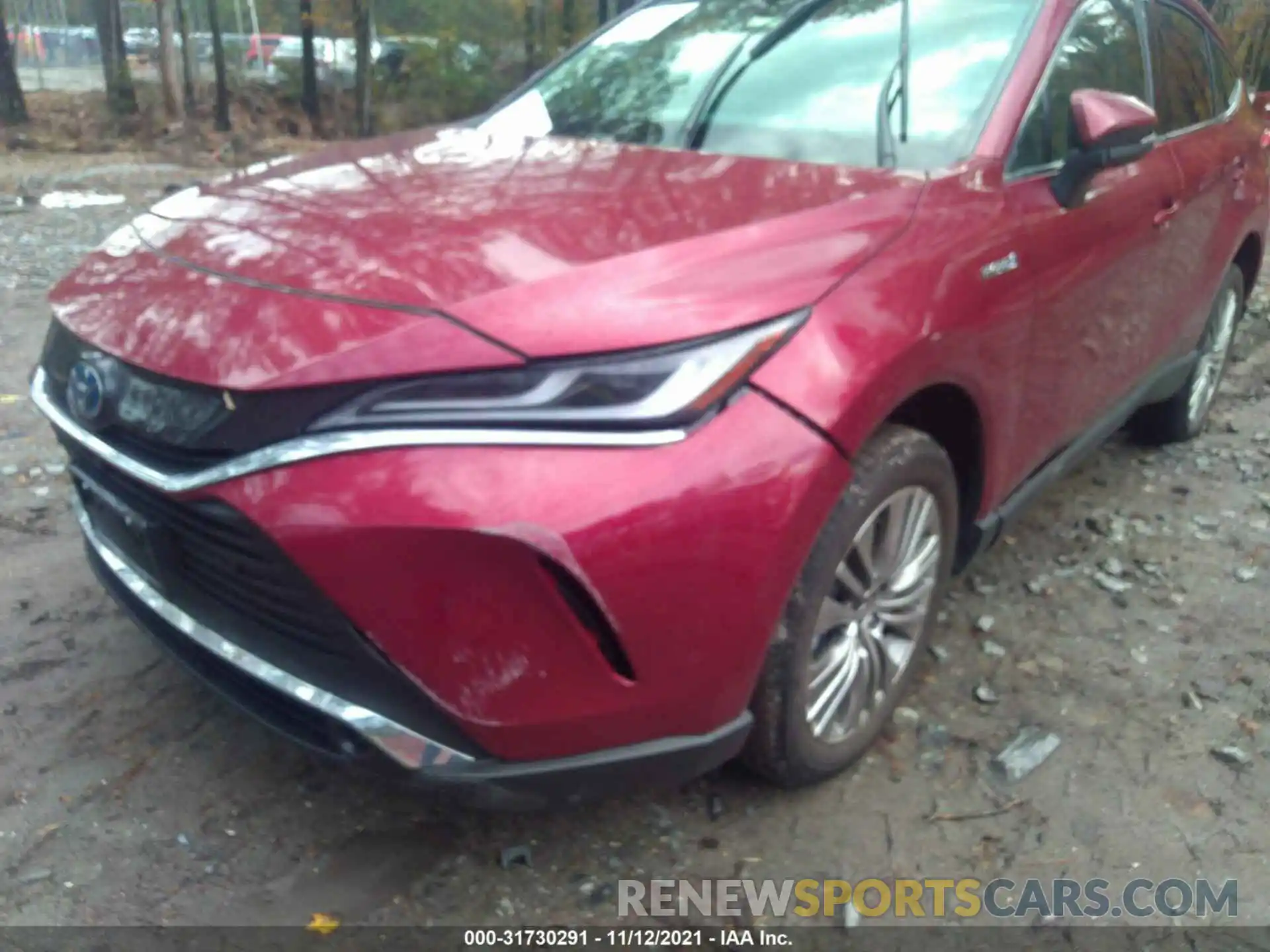 6 Photograph of a damaged car JTEAAAAH4MJ068129 TOYOTA VENZA 2021