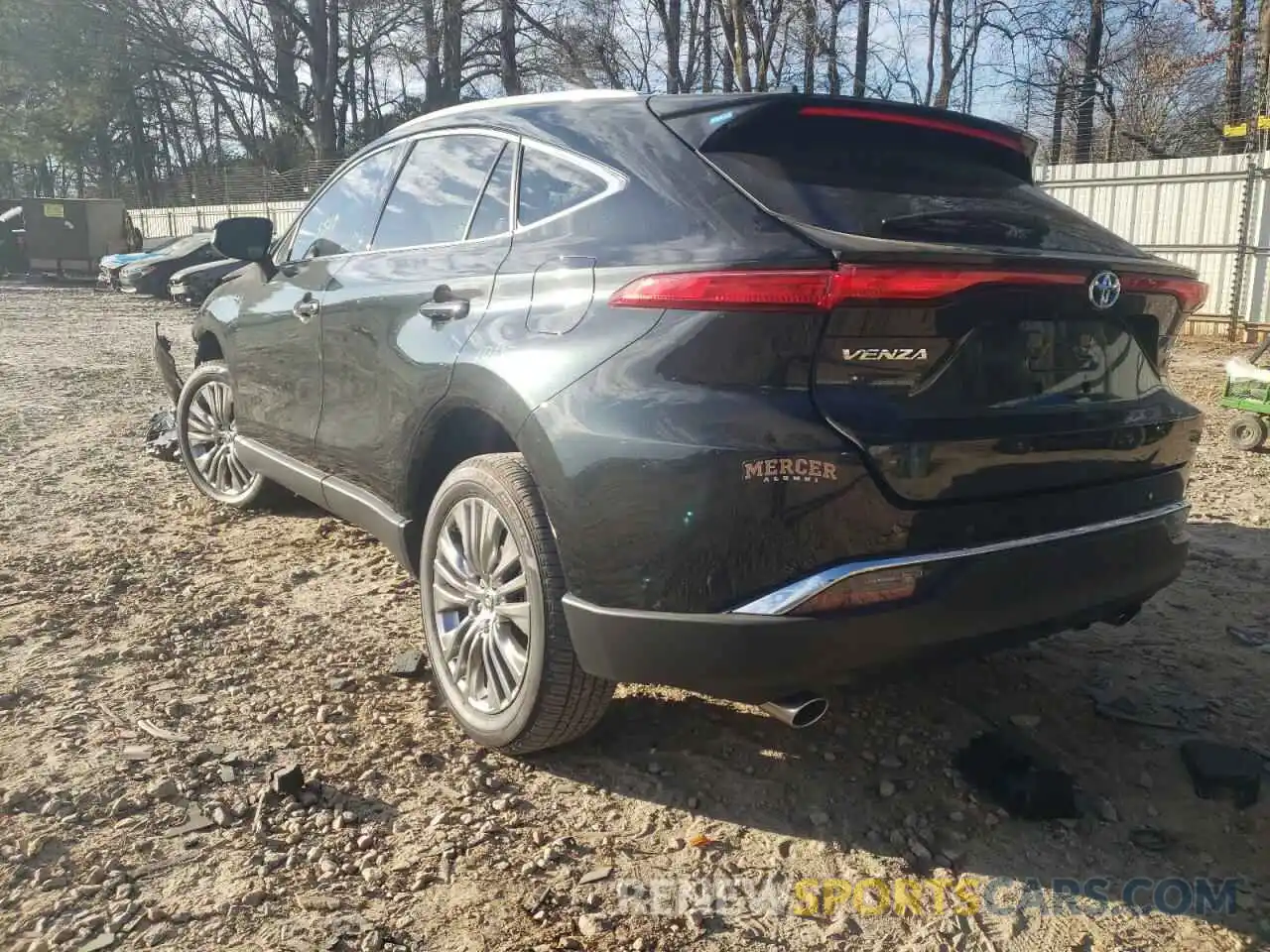 3 Photograph of a damaged car JTEAAAAH4MJ071810 TOYOTA VENZA 2021