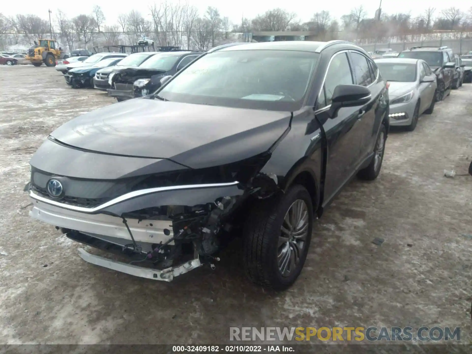 2 Photograph of a damaged car JTEAAAAH4MJ073301 TOYOTA VENZA 2021