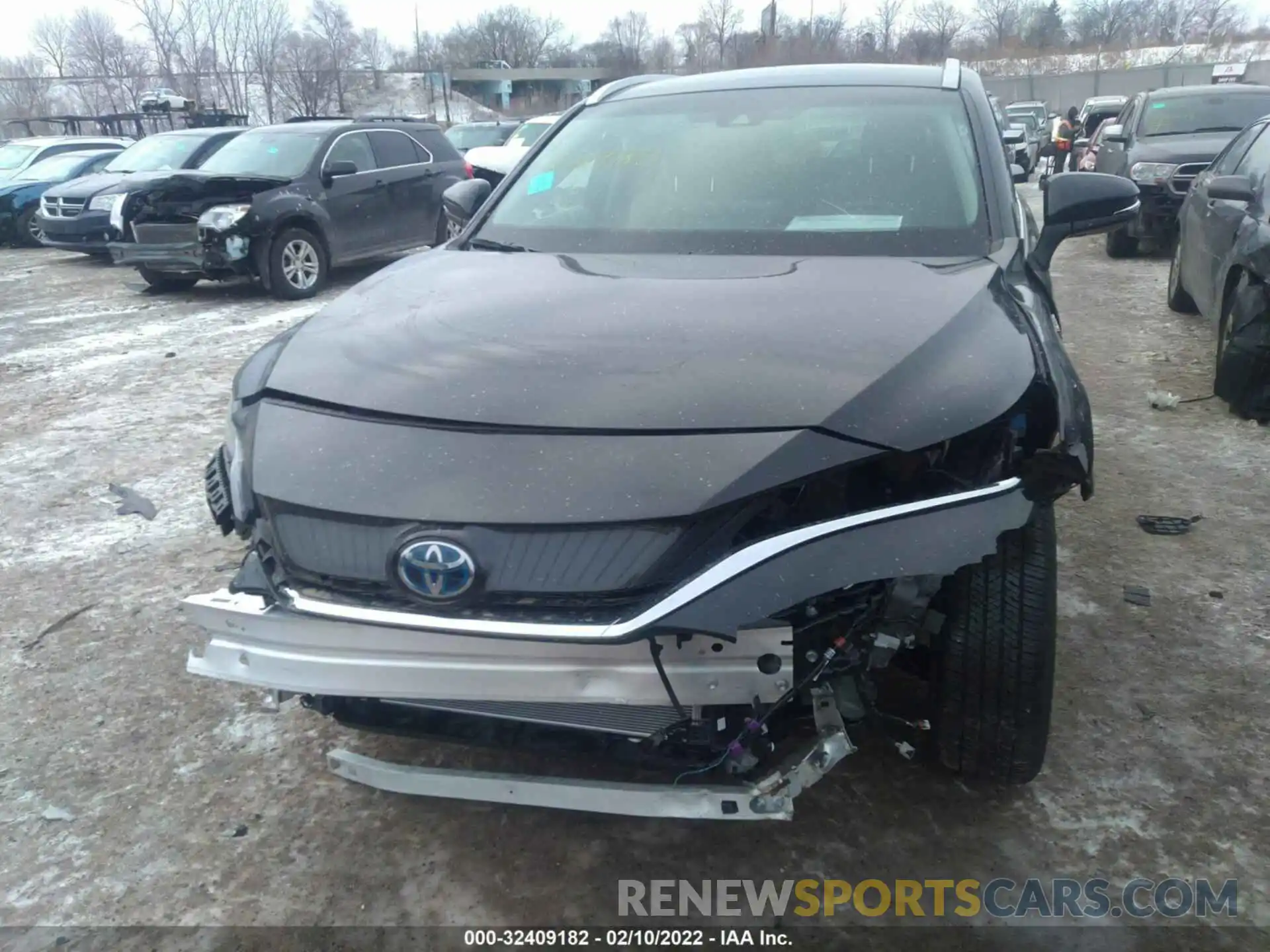 6 Photograph of a damaged car JTEAAAAH4MJ073301 TOYOTA VENZA 2021