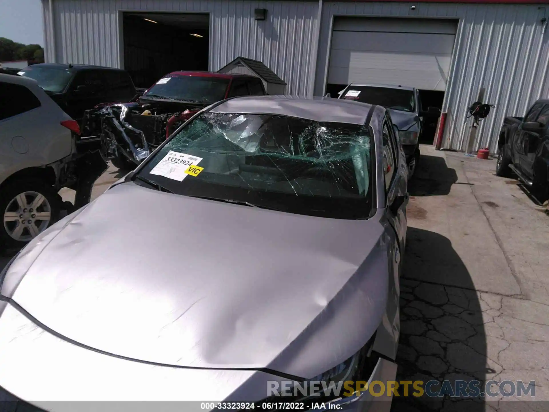 6 Photograph of a damaged car JTEAAAAH4MJ084458 TOYOTA VENZA 2021