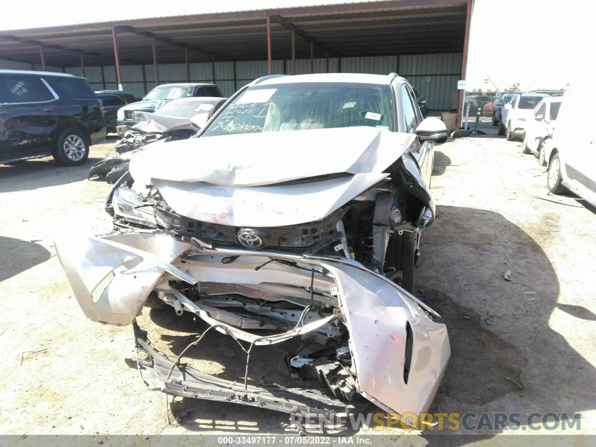 6 Фотография поврежденного автомобиля JTEAAAAH4MJ086291 TOYOTA VENZA 2021